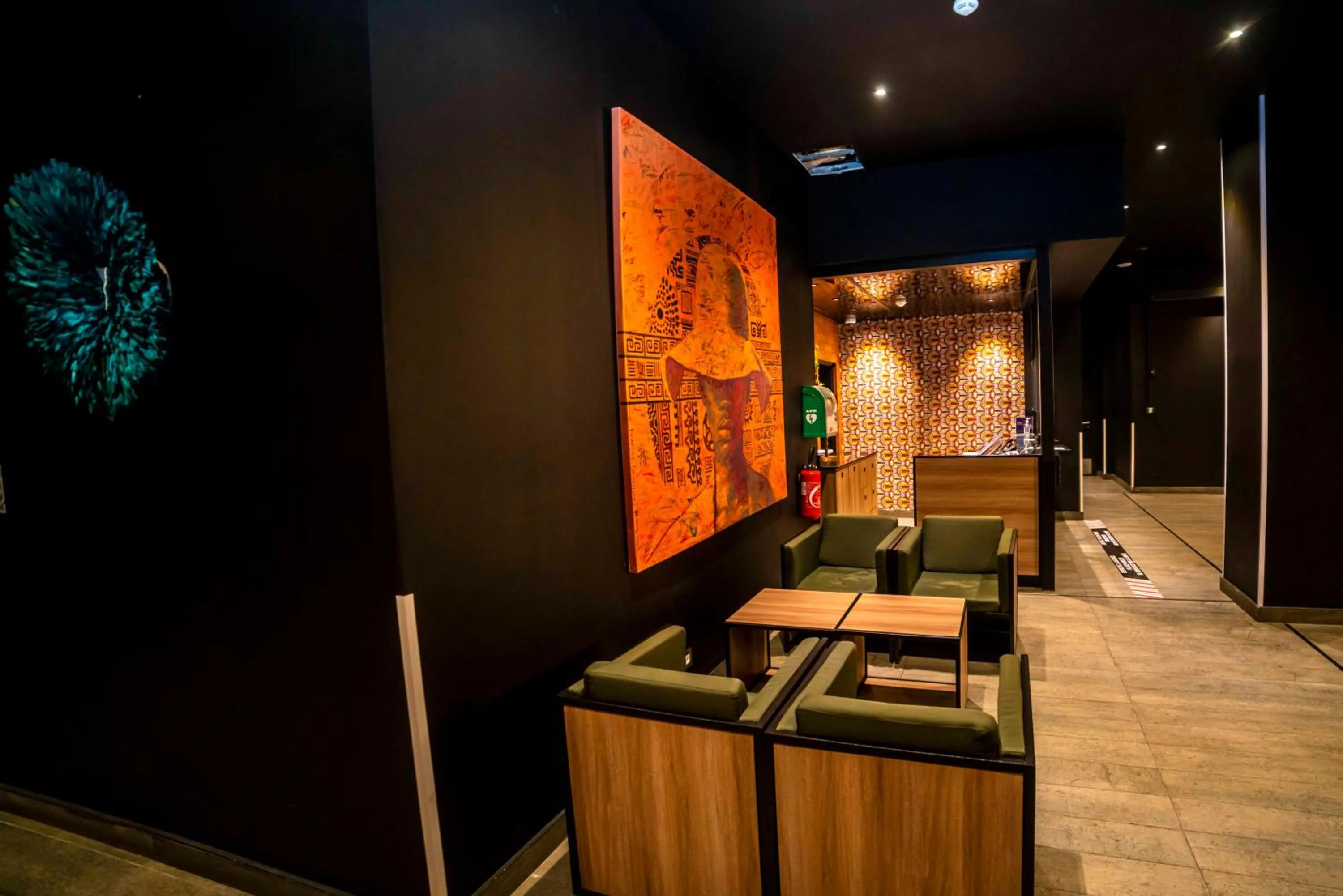 Lobby or reception in ONOMO Hotel Douala