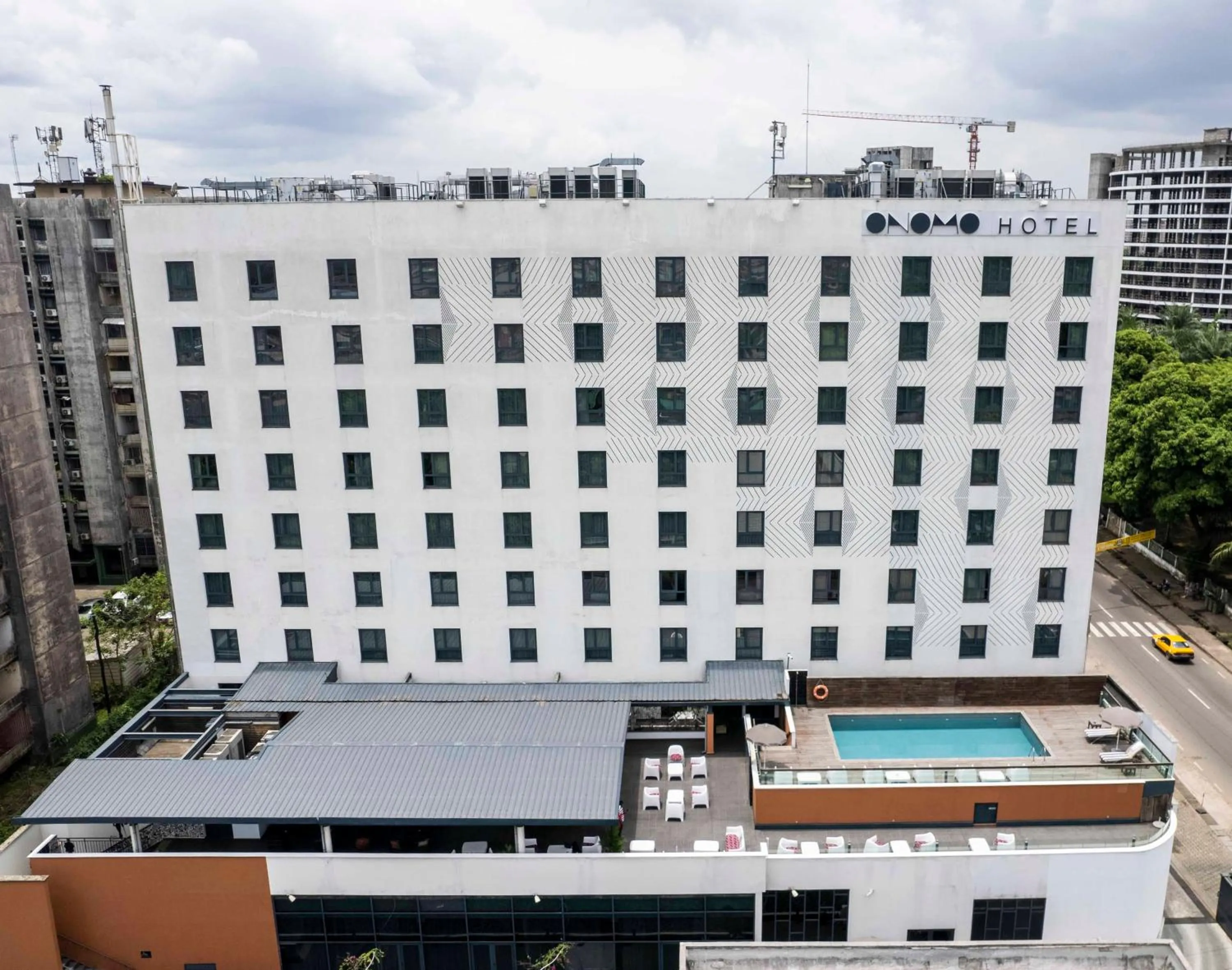 Property building in ONOMO Hotel Douala