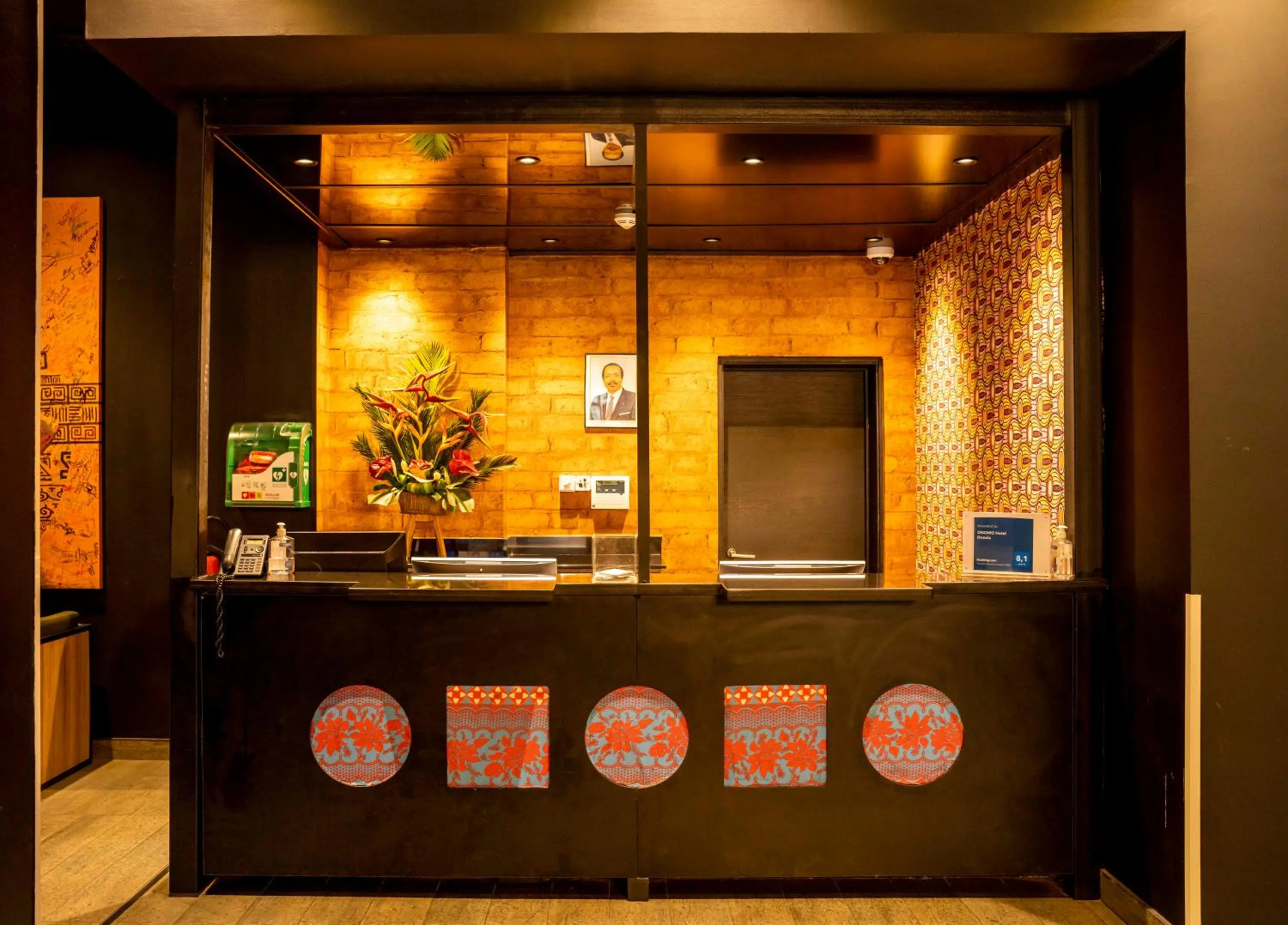 Lobby or reception in ONOMO Hotel Douala