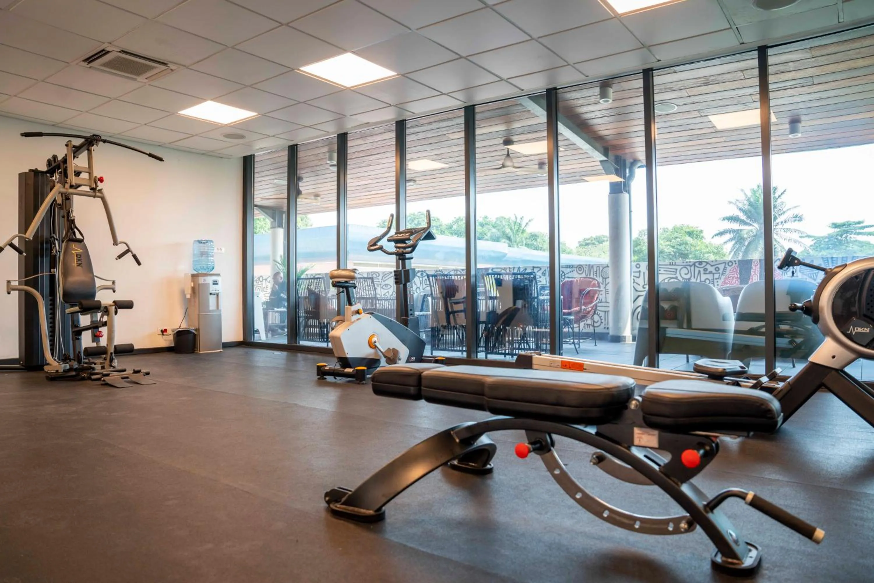 Fitness centre/facilities in ONOMO Hotel Douala