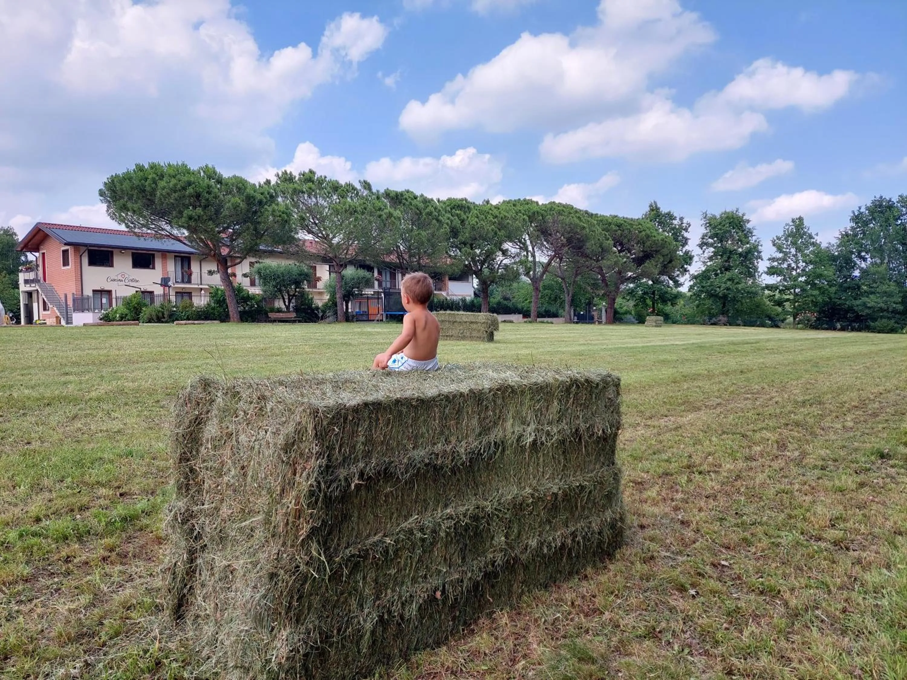 Natural landscape in Cascina Cortese