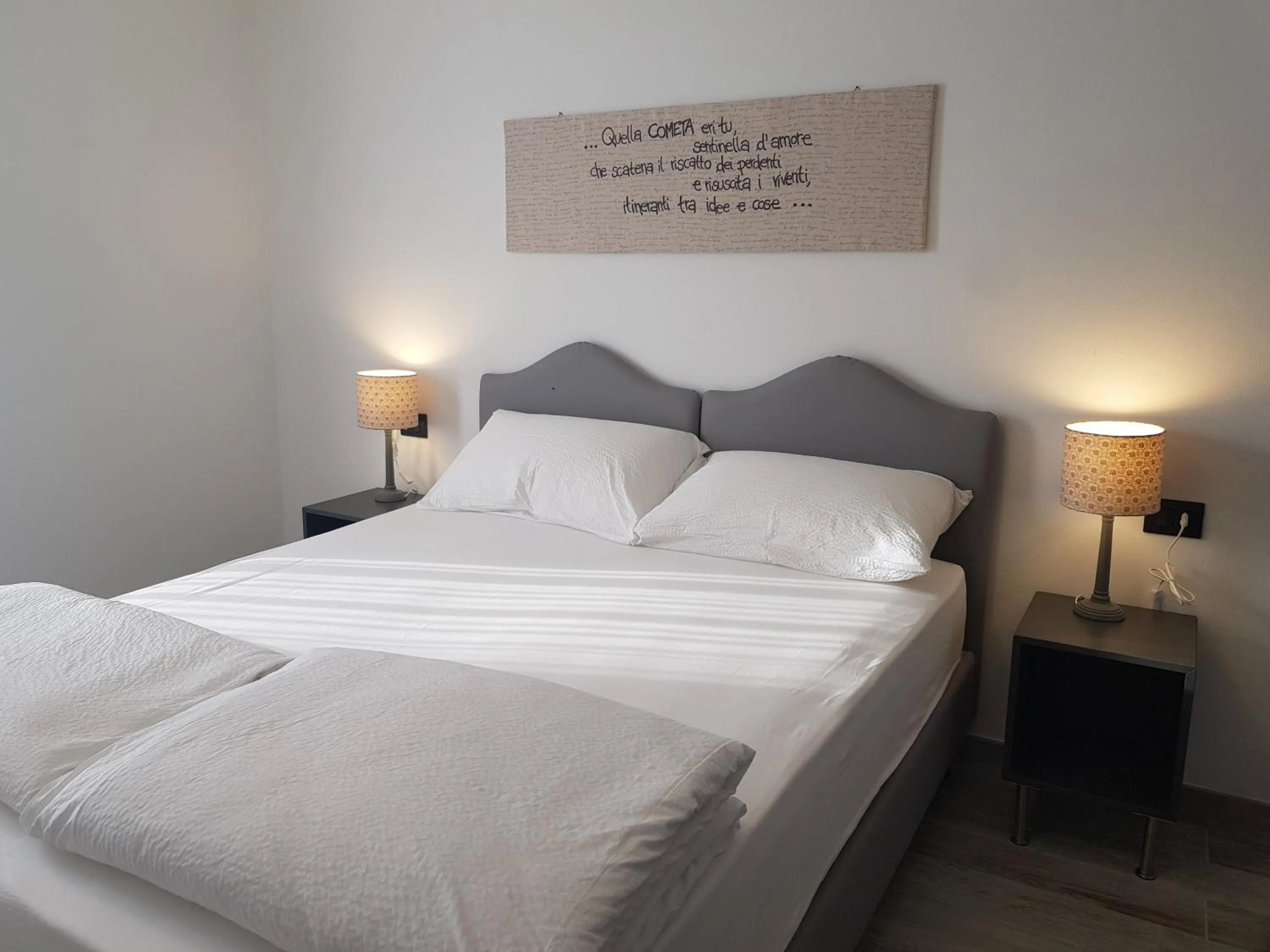 Bed in Cascina Cortese