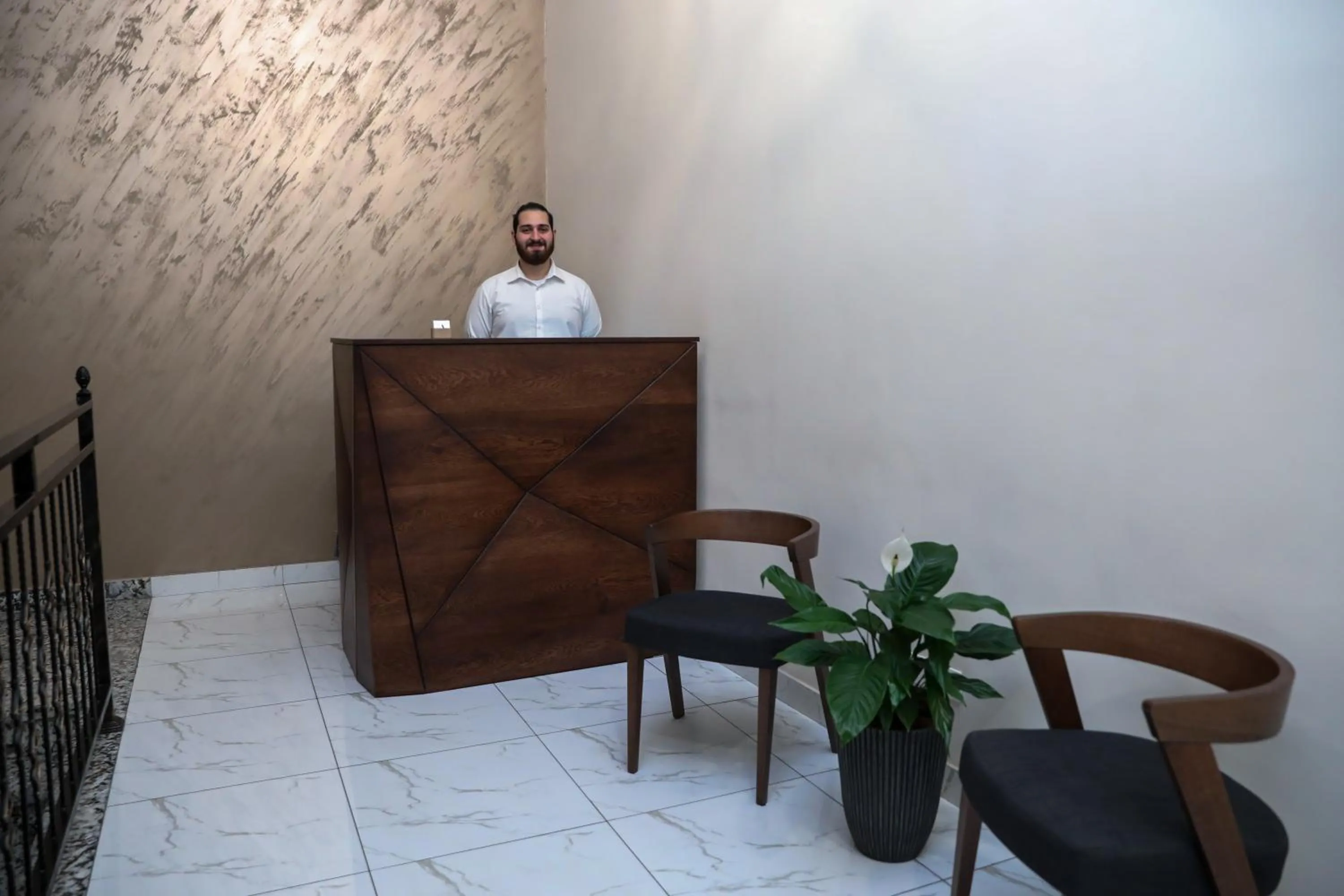 Lobby or reception in A Hotel Yerevan