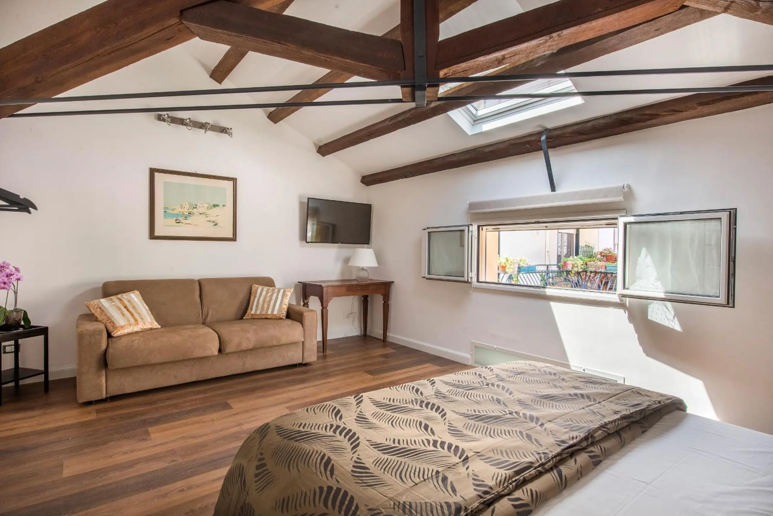 Bedroom, Bed in B&B Villa Liberty sul mare