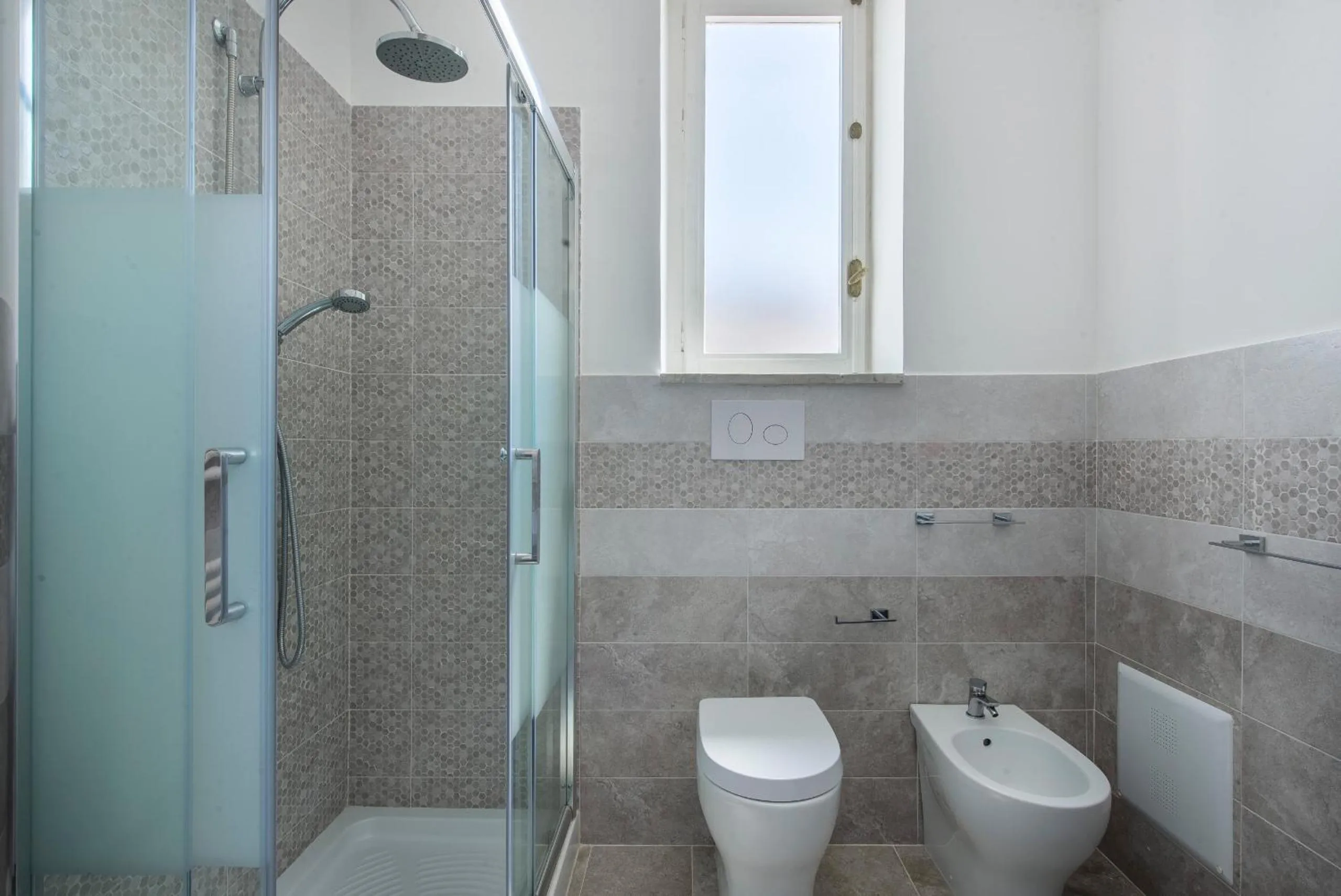 Shower in B&B Villa Liberty sul mare
