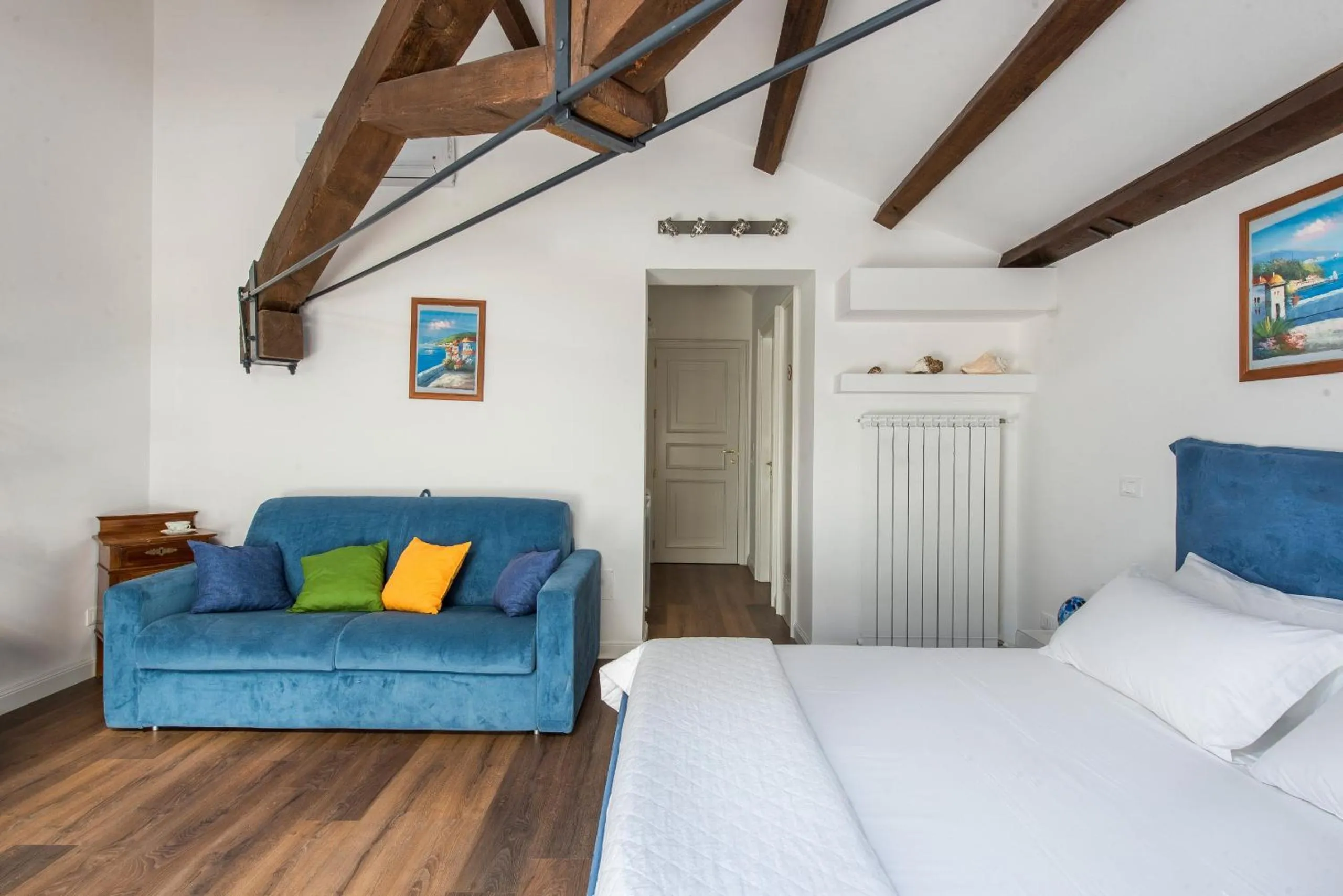 Bedroom, Bed in B&B Villa Liberty sul mare