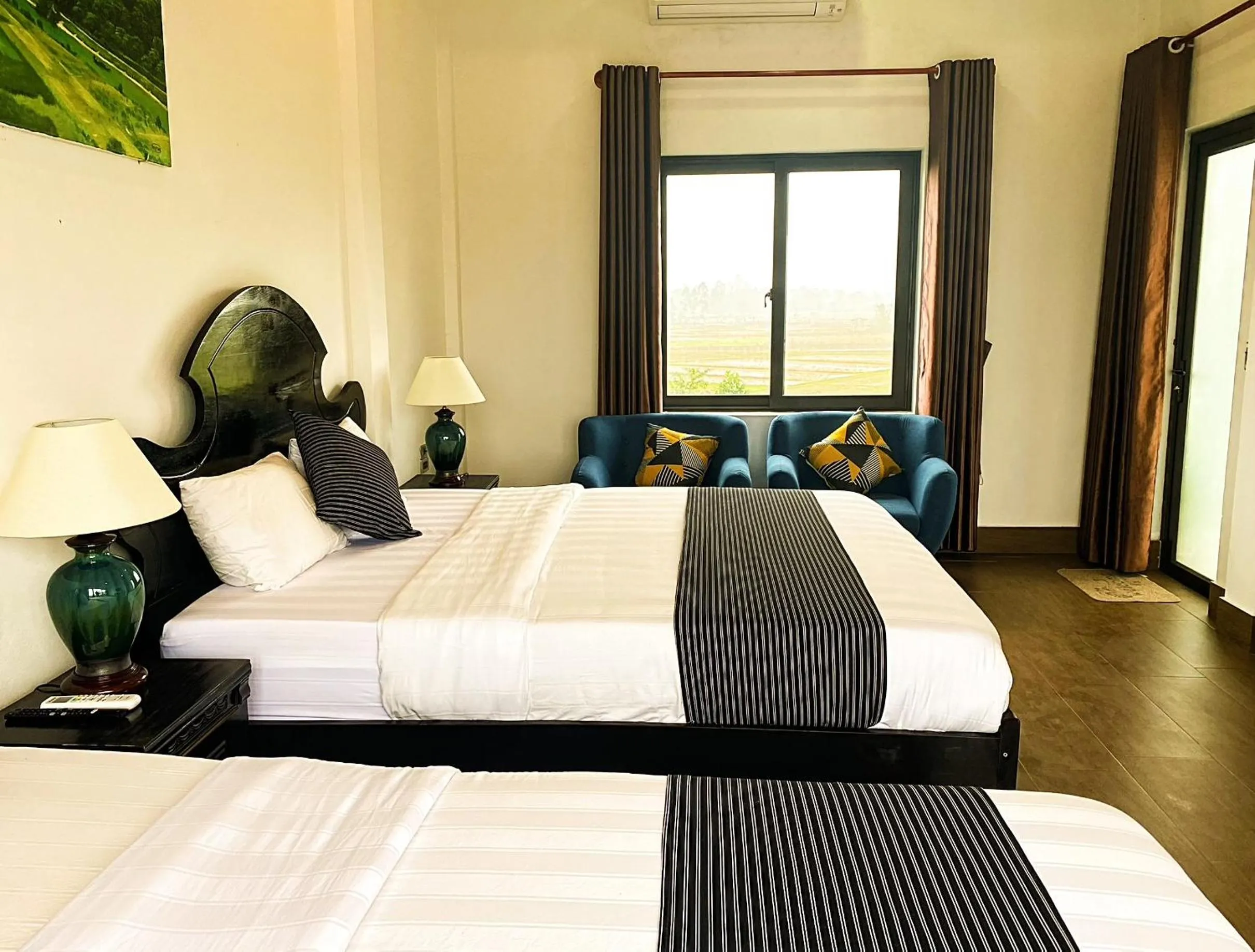 Bed in Karst Villas Phong Nha