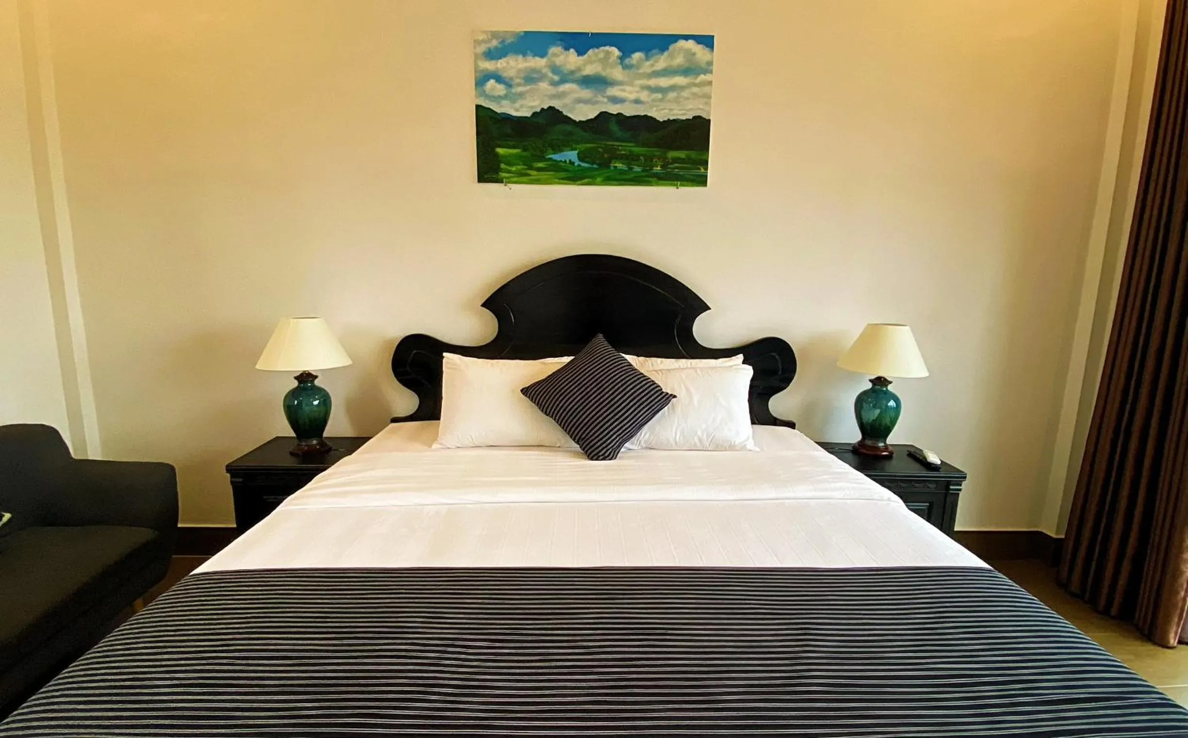 Bed in Karst Villas Phong Nha