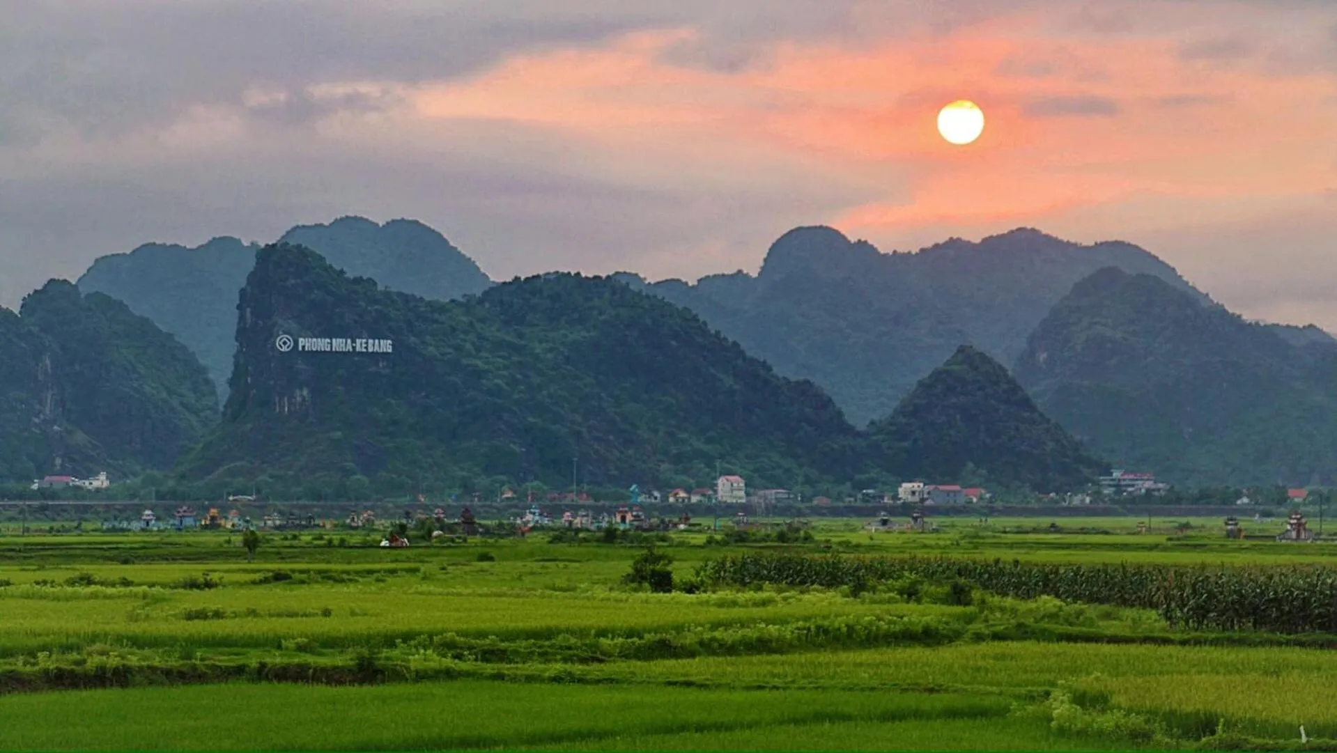 Natural landscape in Karst Villas Phong Nha