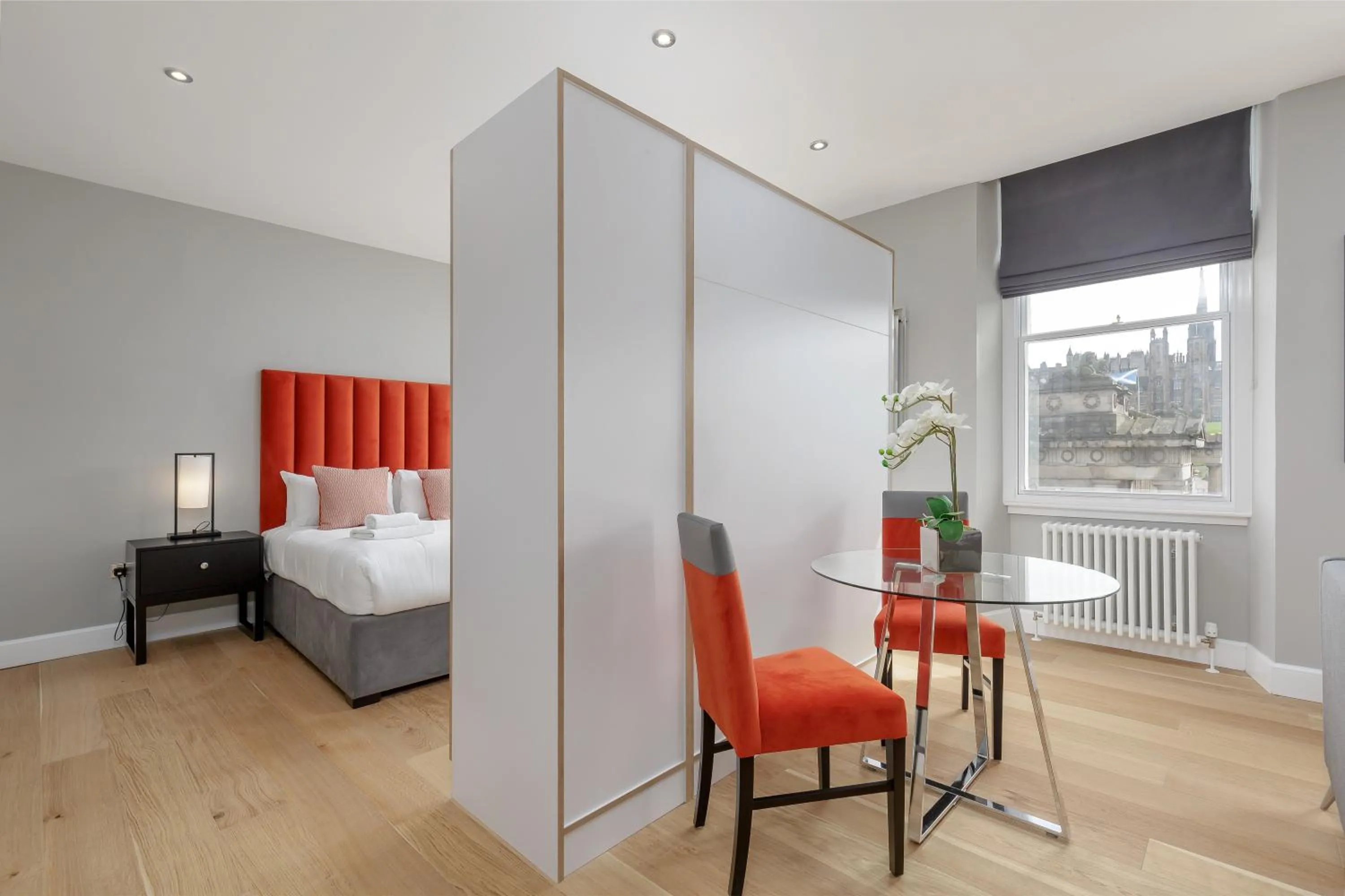 Bed in Destiny Scotland Hanover Apartments