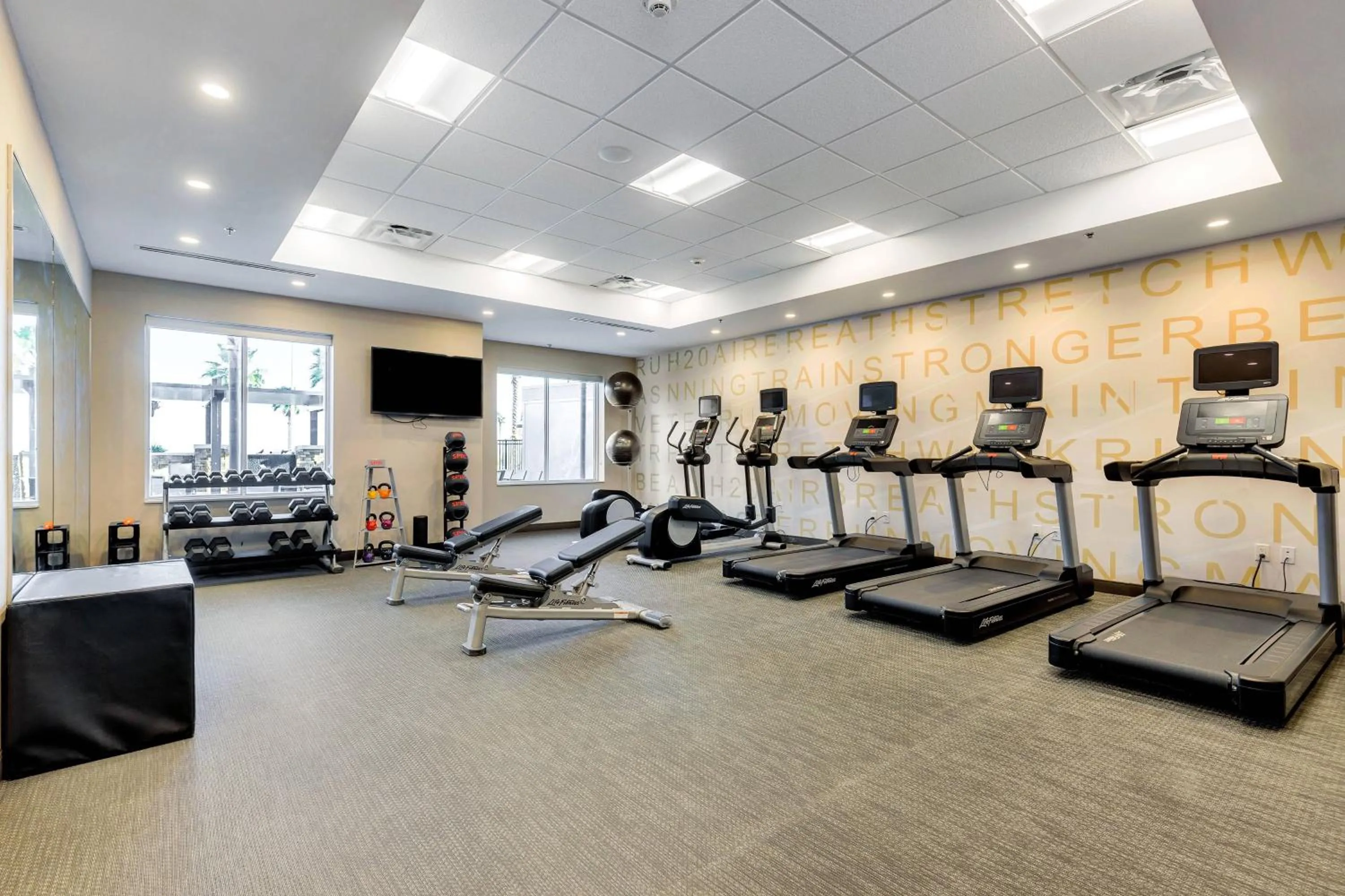 Fitness centre/facilities in Residence Inn by Marriott Corpus Christi Downtown