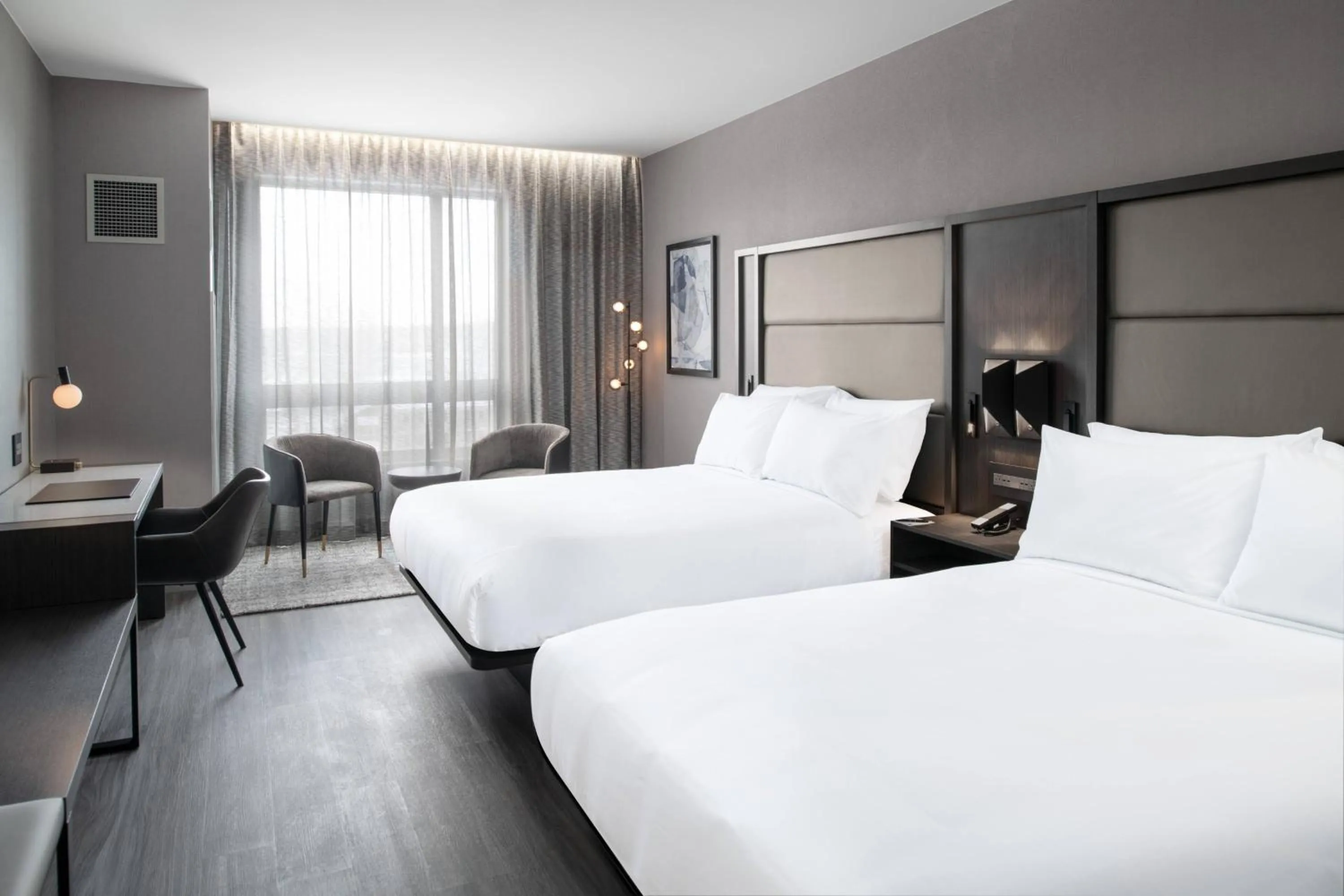 Photo of the whole room, Bed in AC Hotel by Marriott Portsmouth Downtown/Waterfront