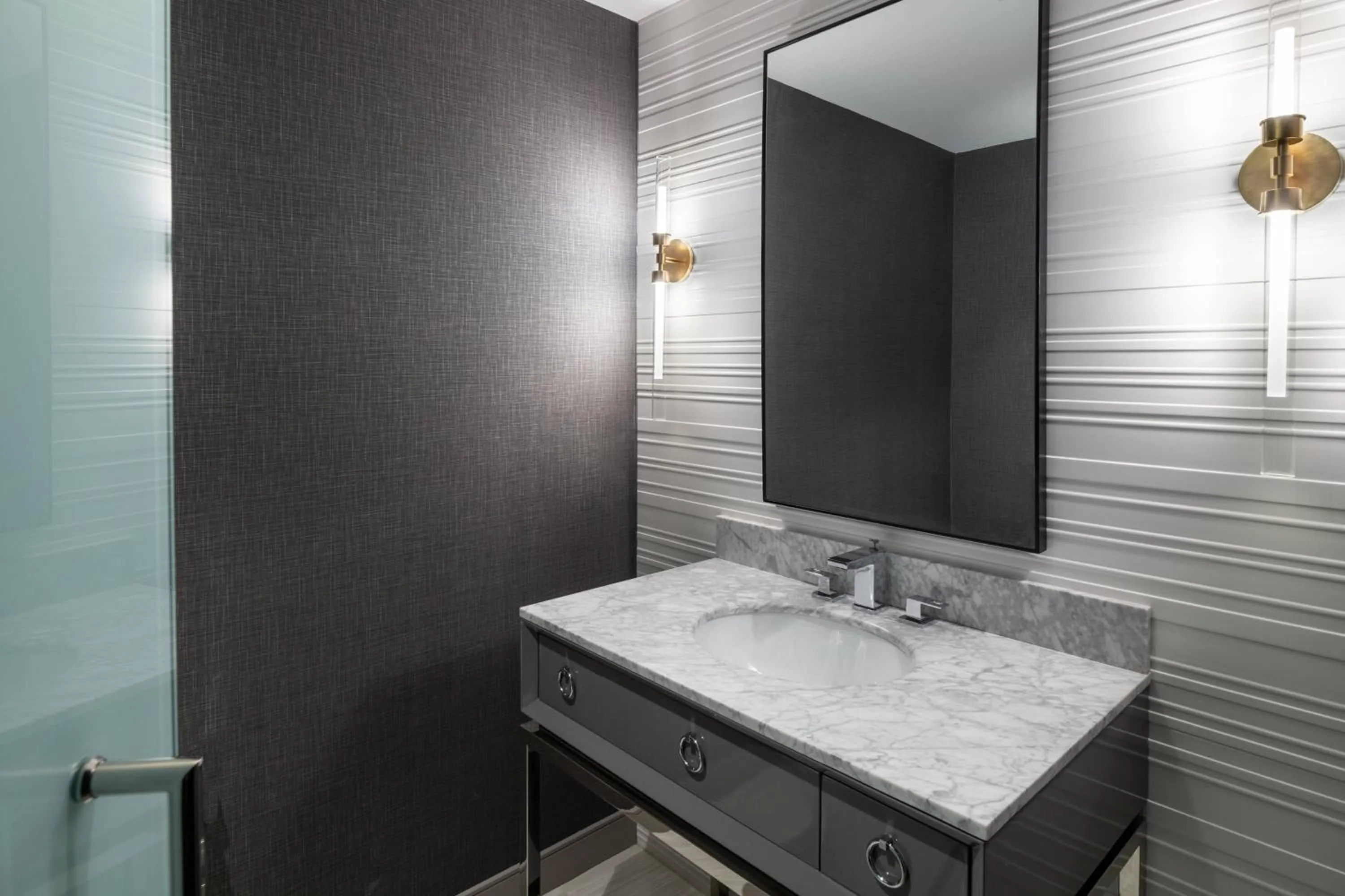 Bathroom in AC Hotel by Marriott Portsmouth Downtown/Waterfront