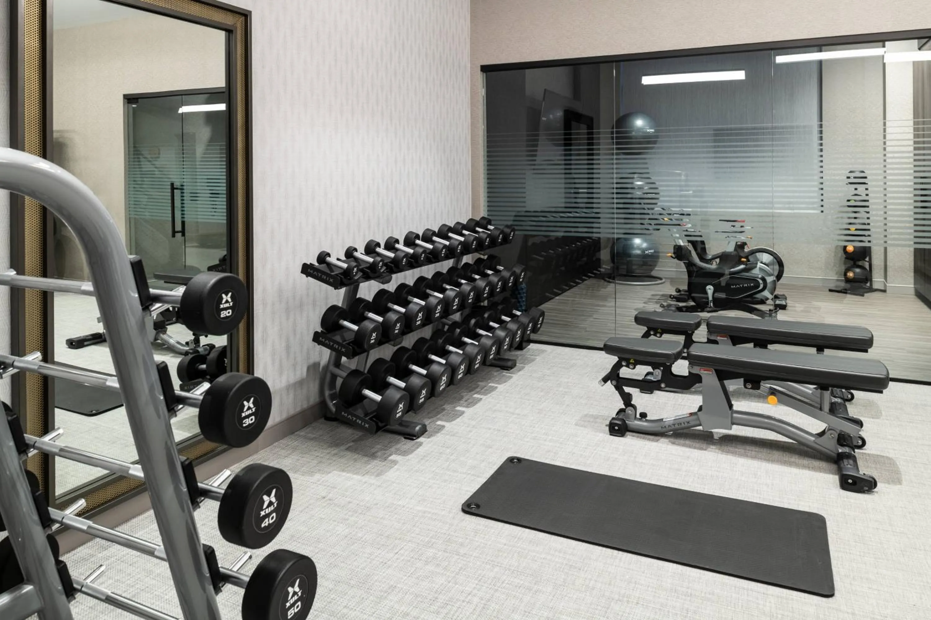 Fitness centre/facilities in AC Hotel by Marriott Portsmouth Downtown/Waterfront