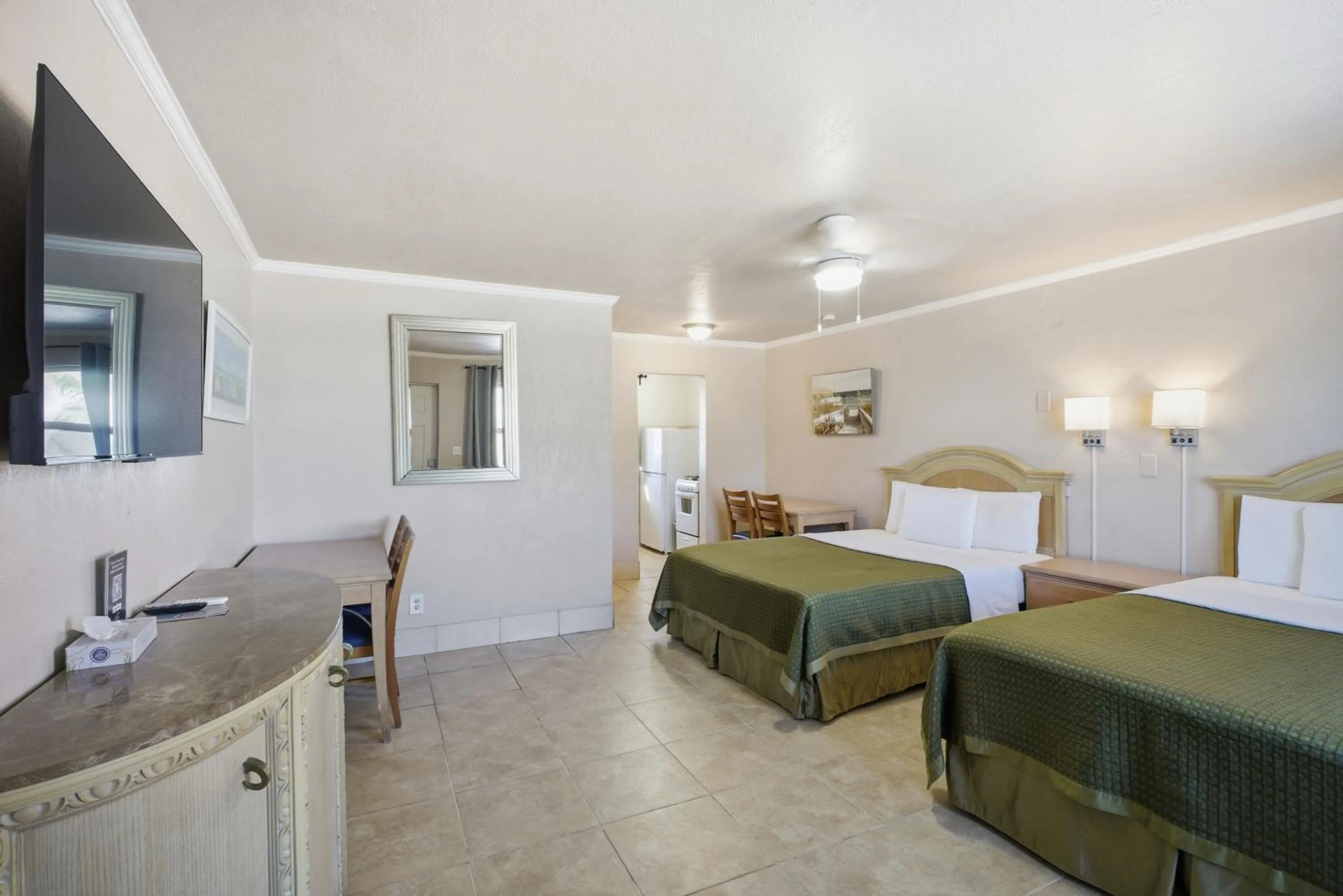 Bed in La Terrace Oceanfront