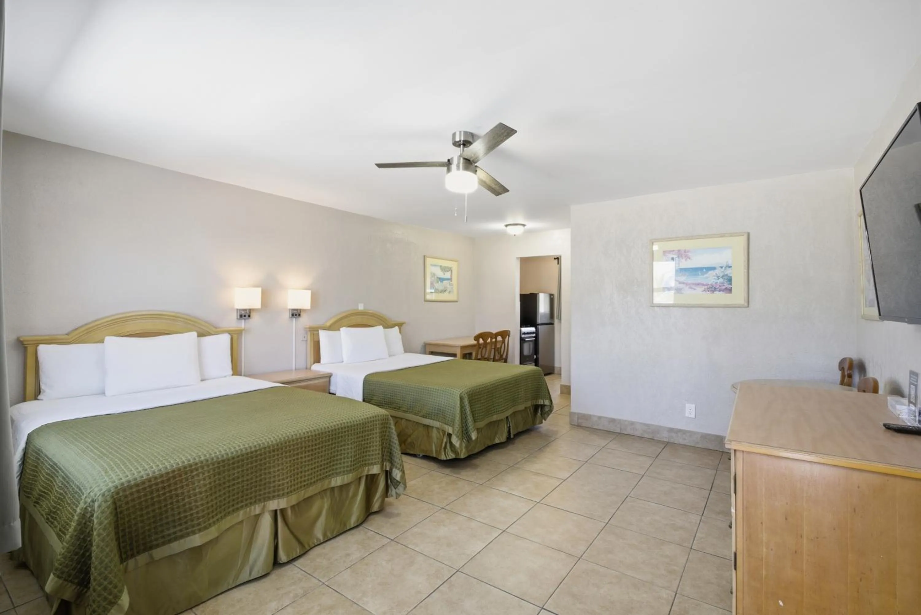 Bed in La Terrace Oceanfront