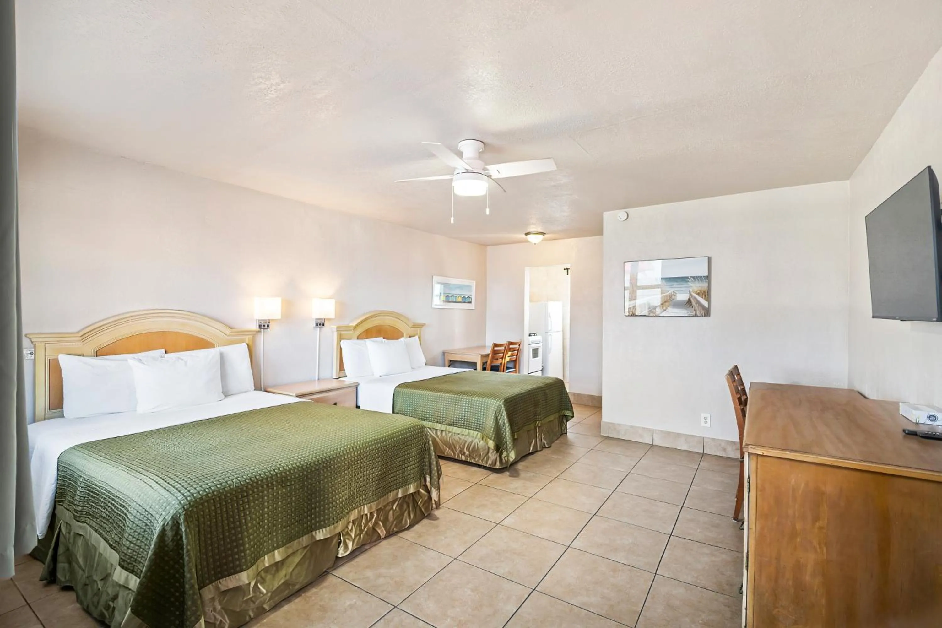 Bed in La Terrace Oceanfront