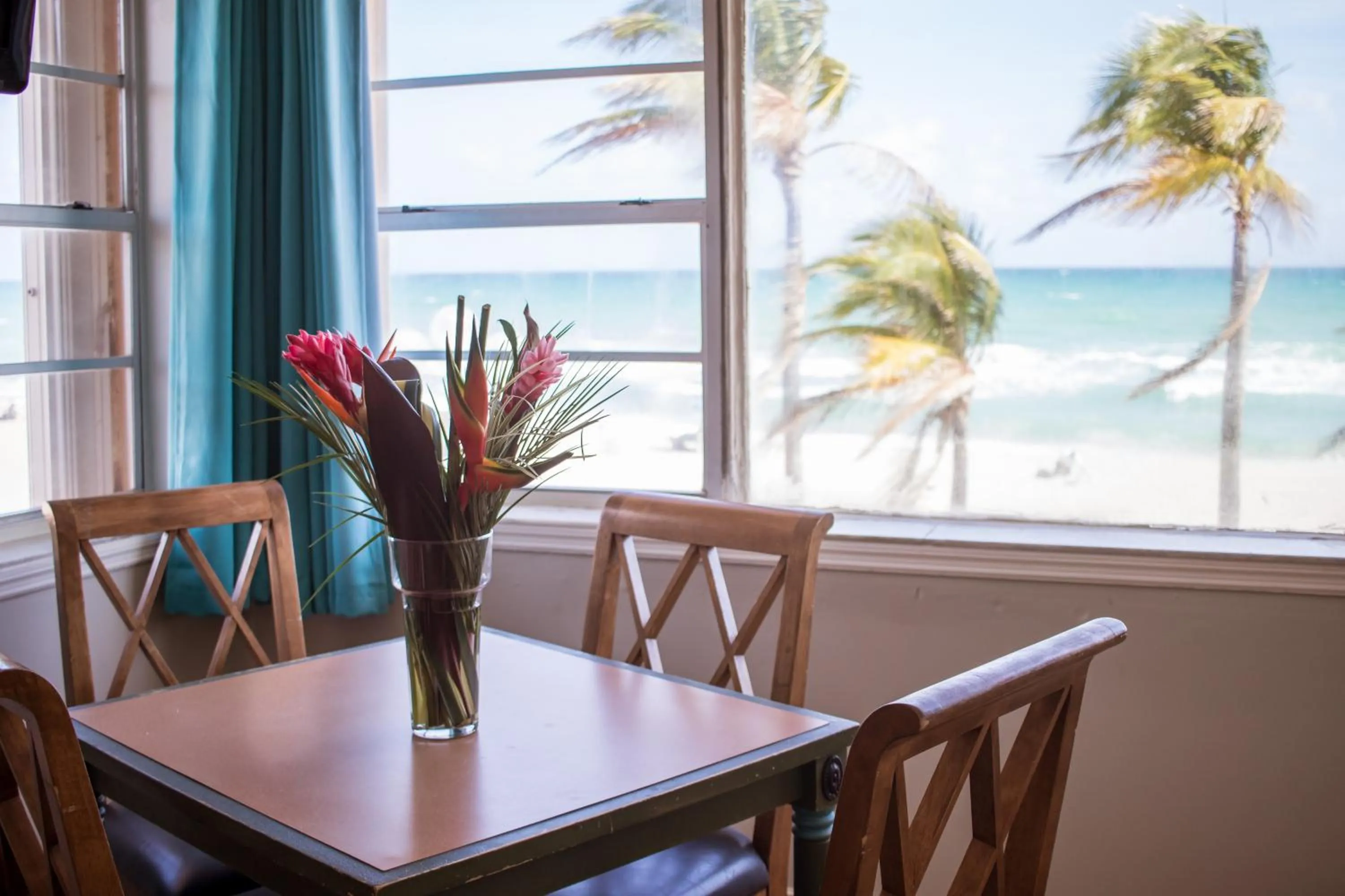 Sea view in Riptide Oceanfront Hotel