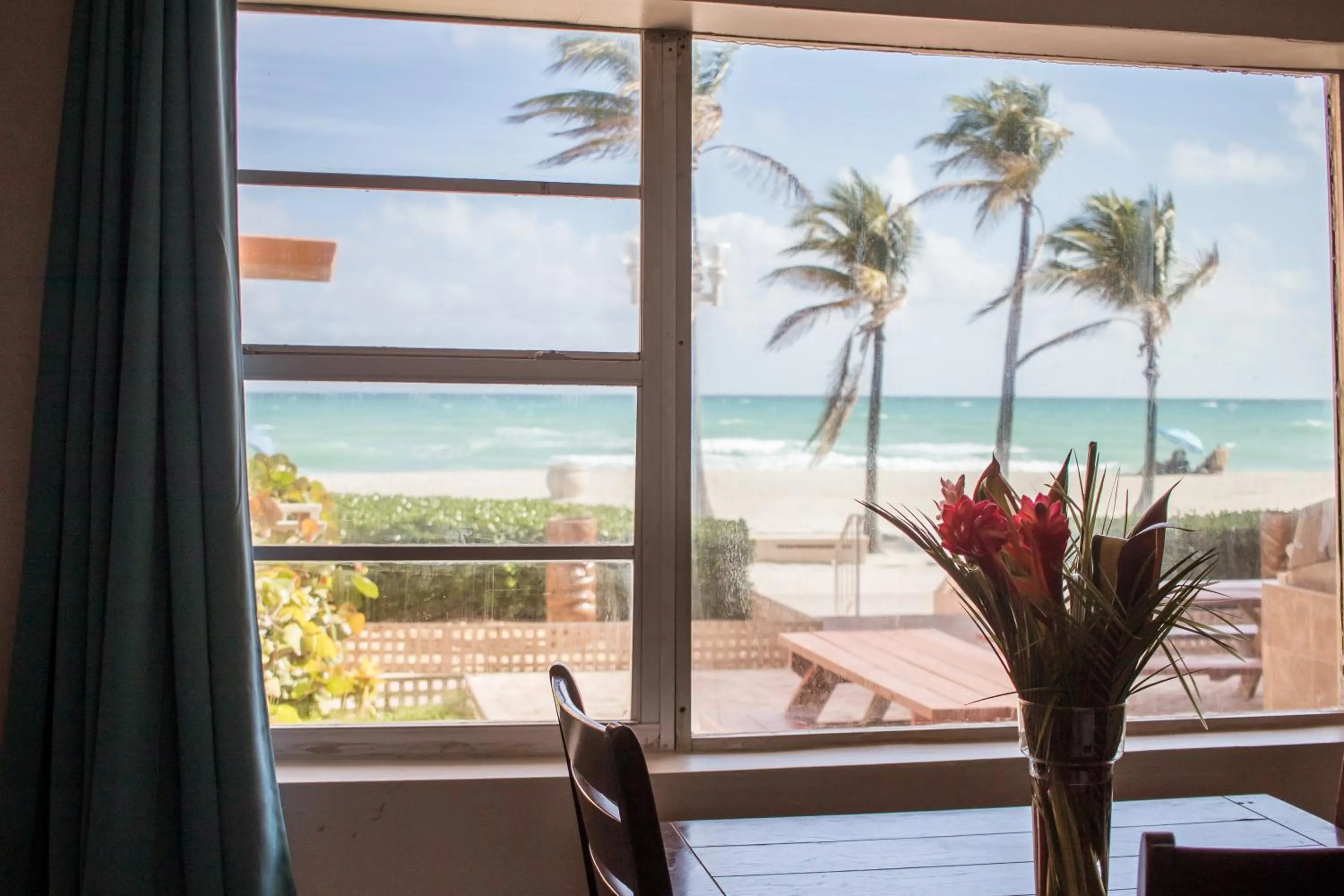 Sea view in Riptide Oceanfront Hotel