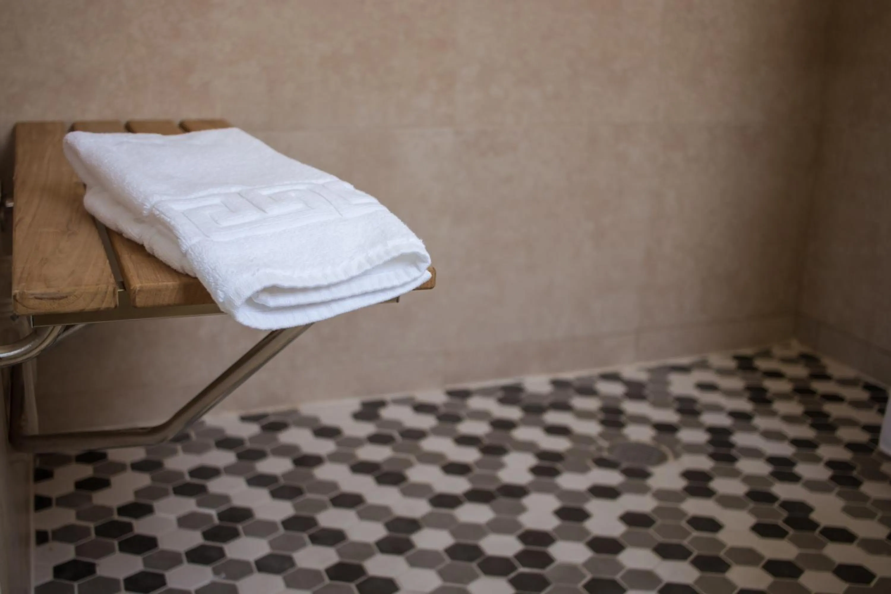 Bathroom in Riptide Oceanfront Hotel