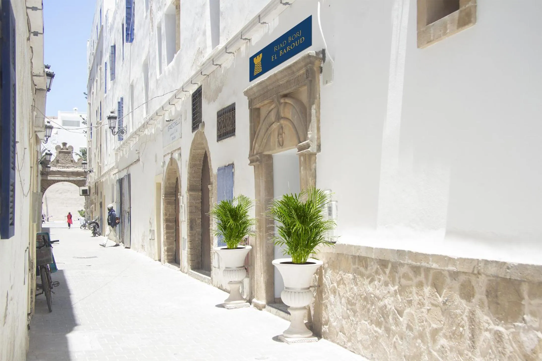 Facade/entrance in Riad Borj El Baroud