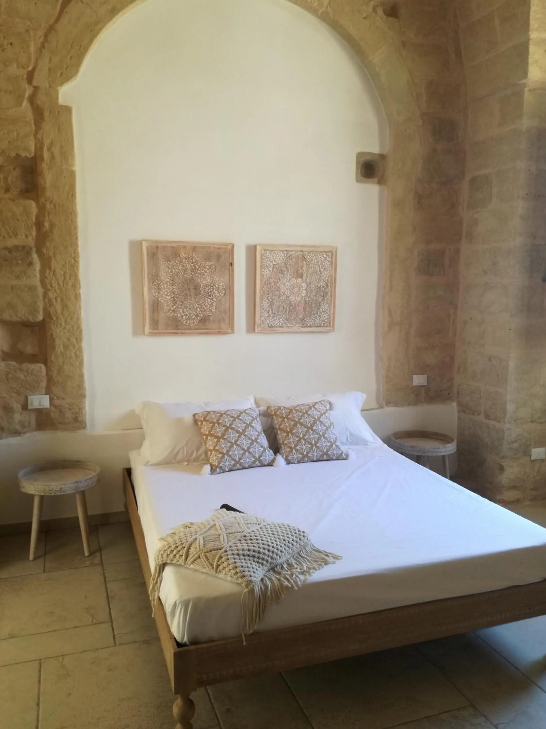 Bed in Li Perrini Boutique B&B