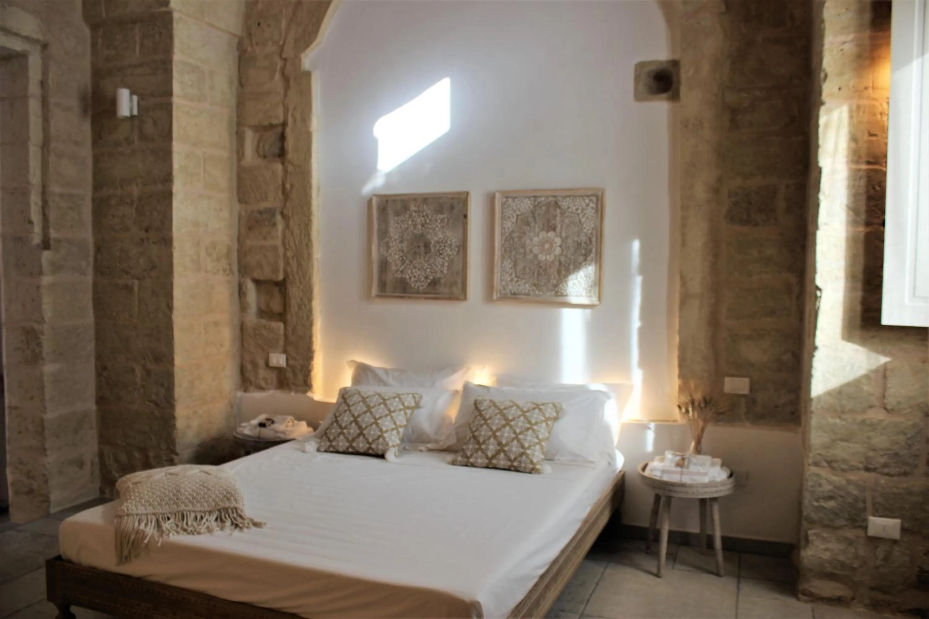 Bed in Li Perrini Boutique B&B