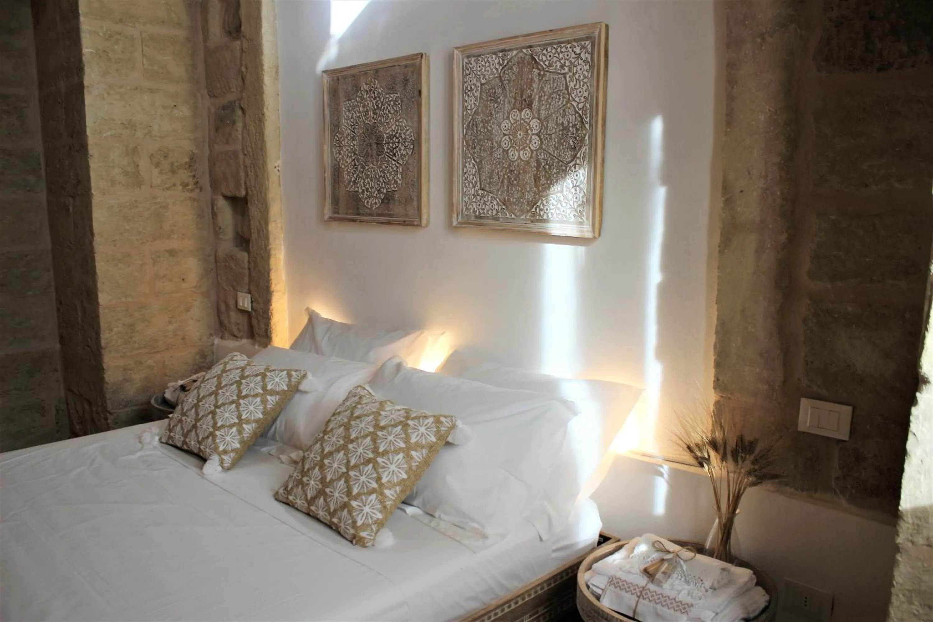 Bed in Li Perrini Boutique B&B