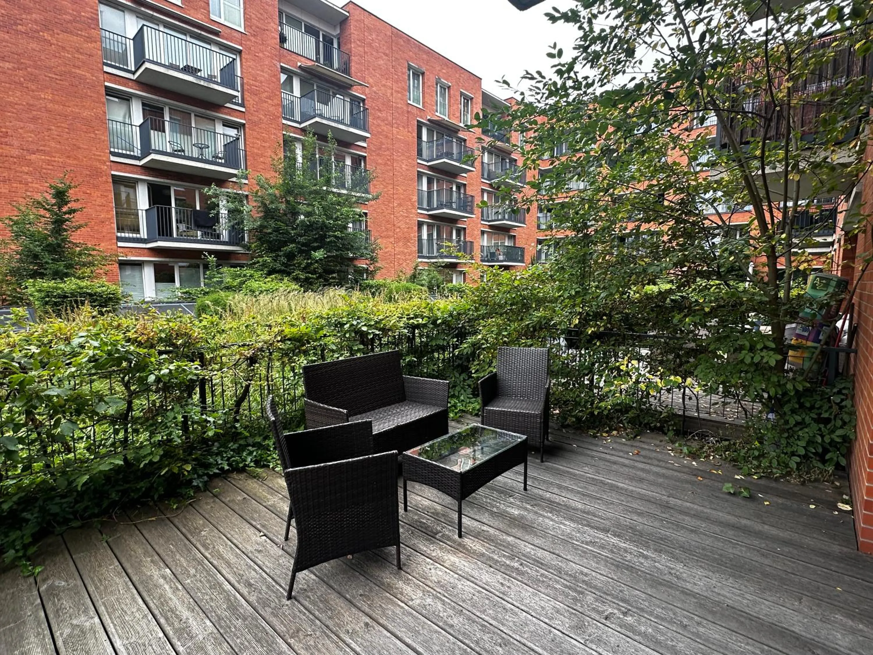 Balcony/Terrace in City Break Gdańsk Rajska 8 Apartamenty