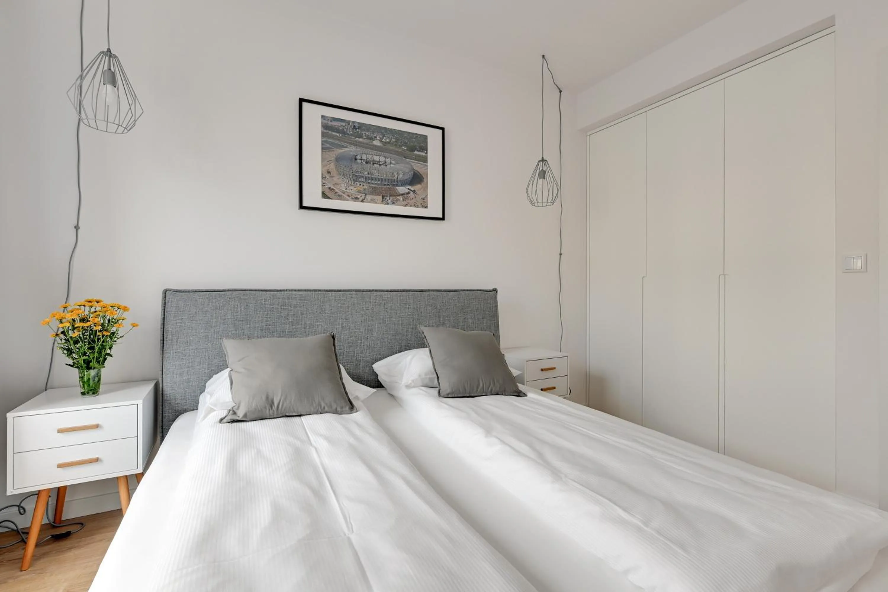 Bed in City Break Gdańsk Rajska 8 Apartamenty