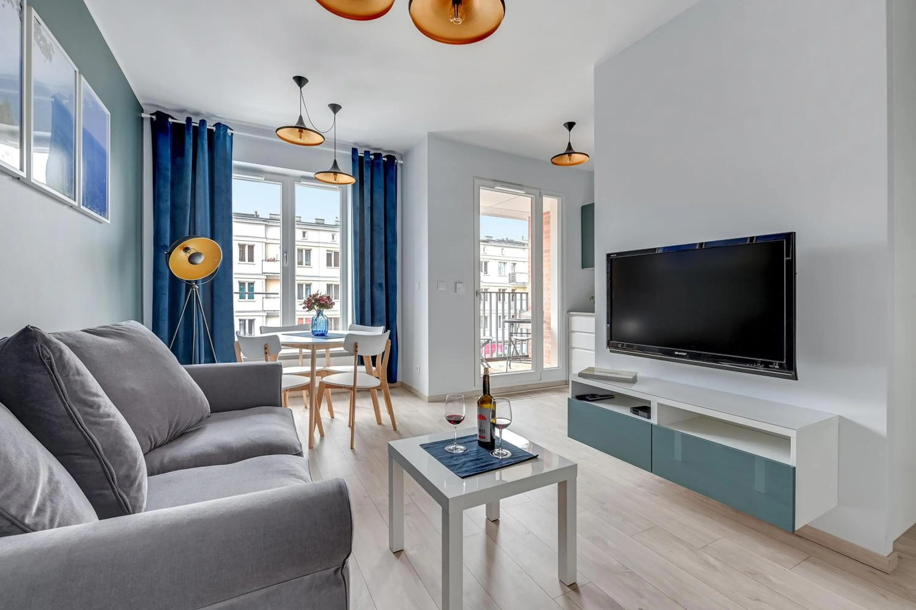 TV and multimedia in City Break Gdańsk Rajska 8 Apartamenty