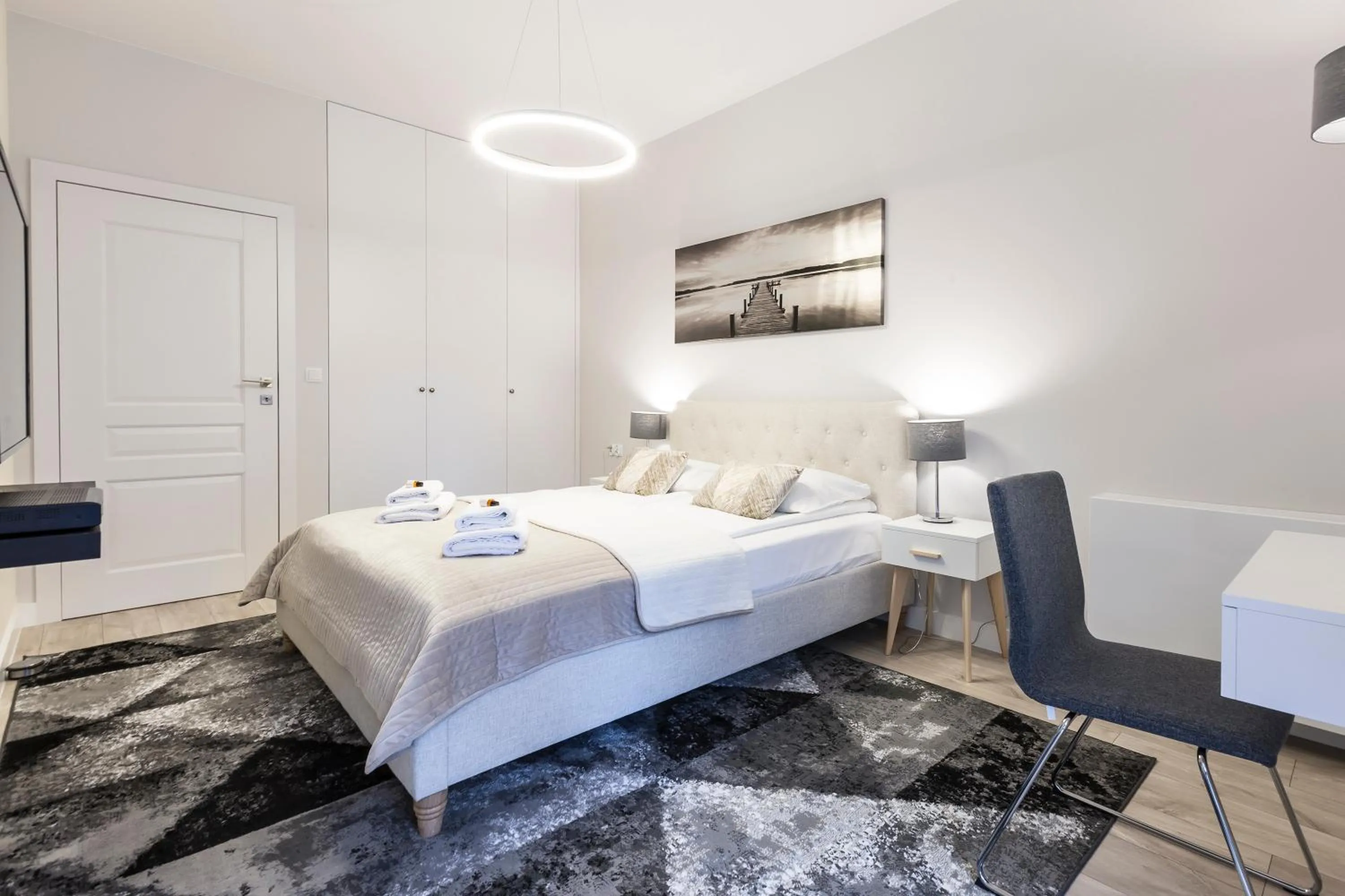 Bedroom, Bed in City Break Gdańsk Rajska 8 Apartamenty