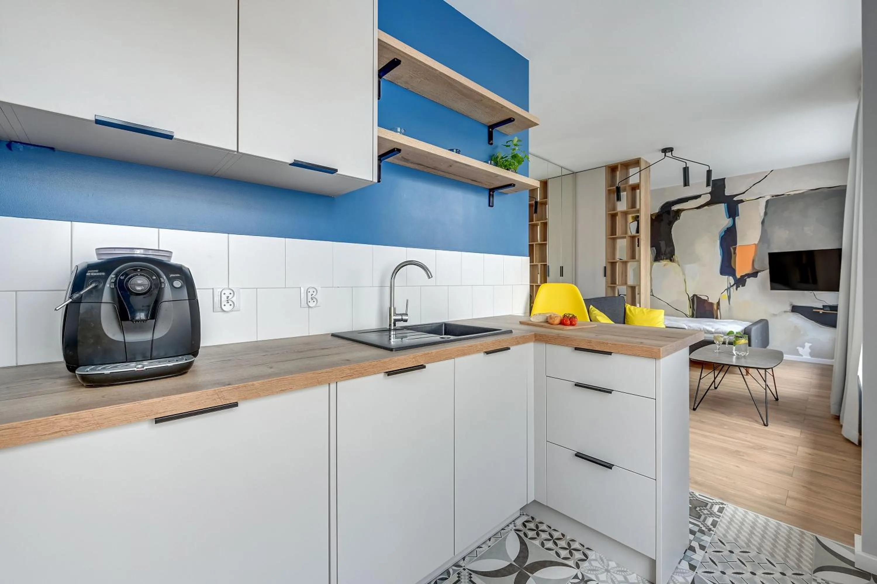 Kitchen or kitchenette in City Break Gdańsk Rajska 8 Apartamenty