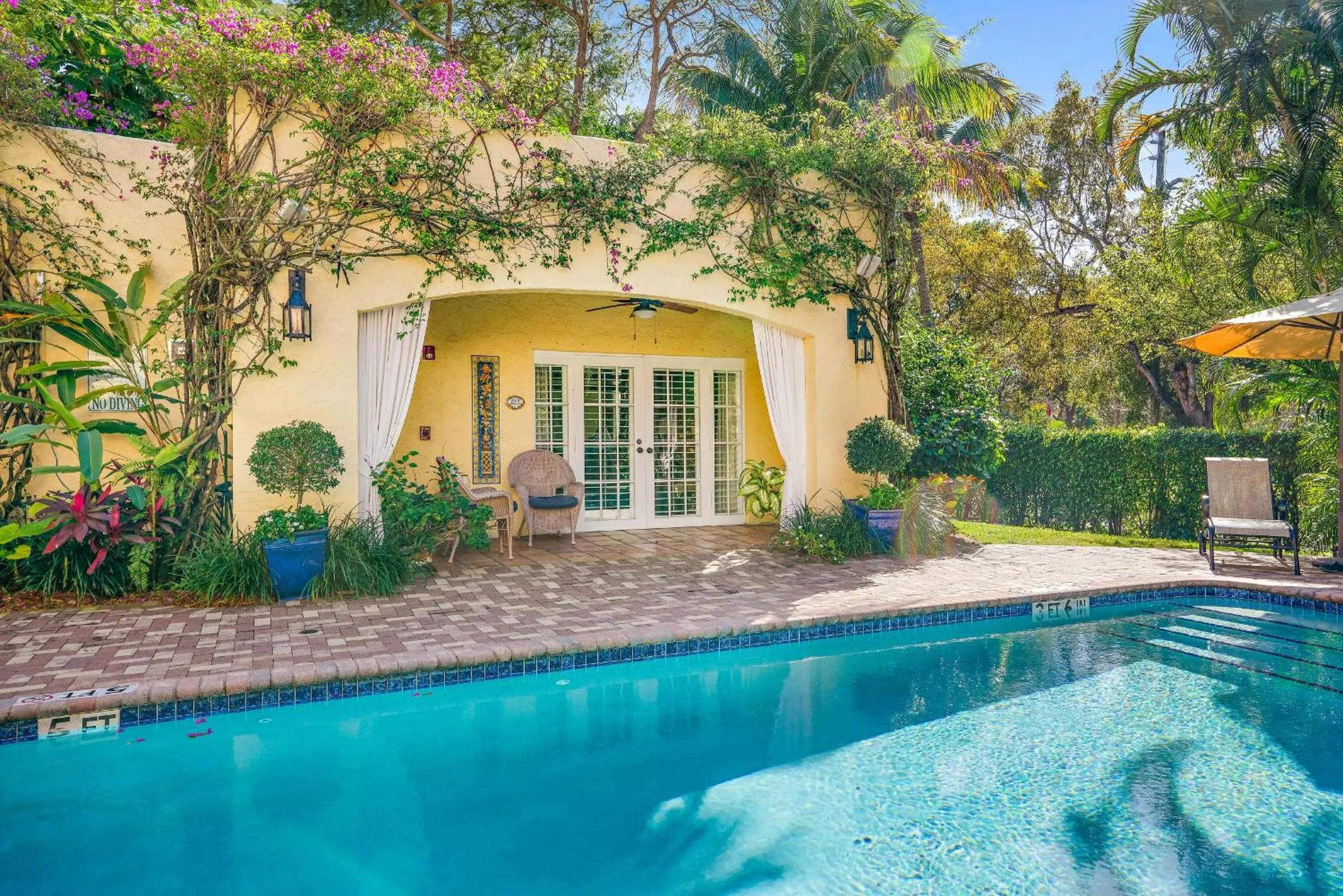 Pool view in Grandview Gardens