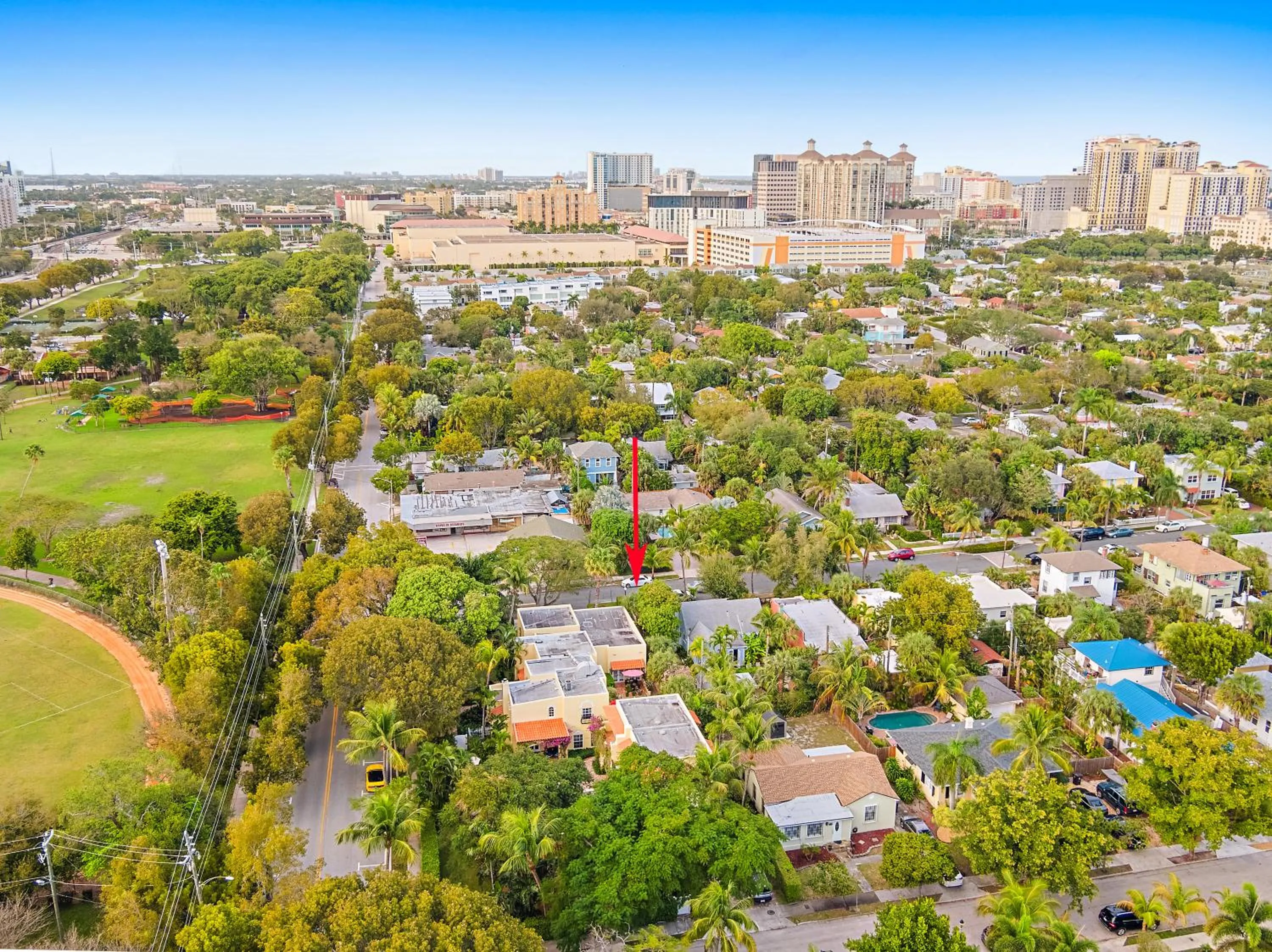 Bird's eye view in Grandview Gardens