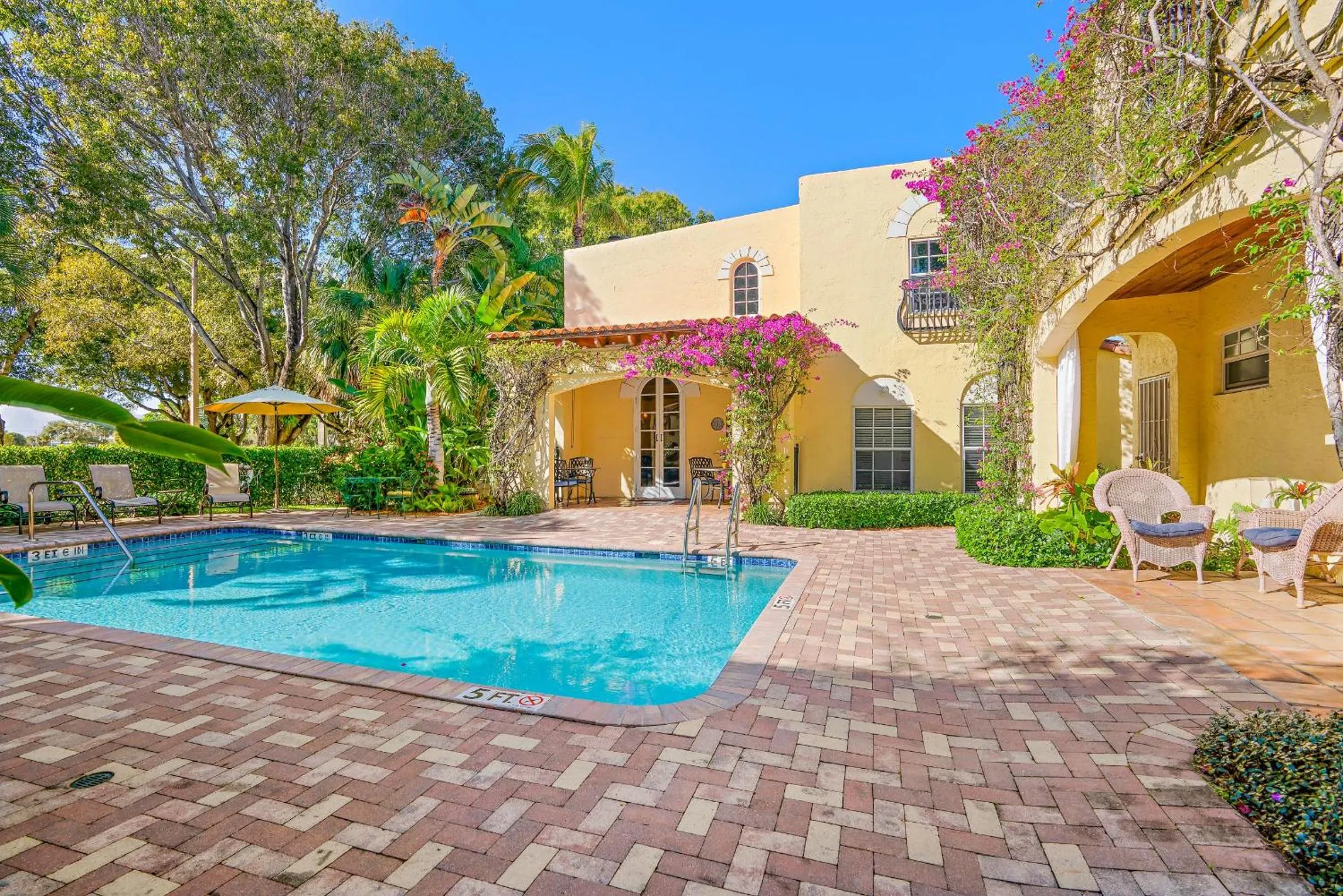 Pool view in Grandview Gardens