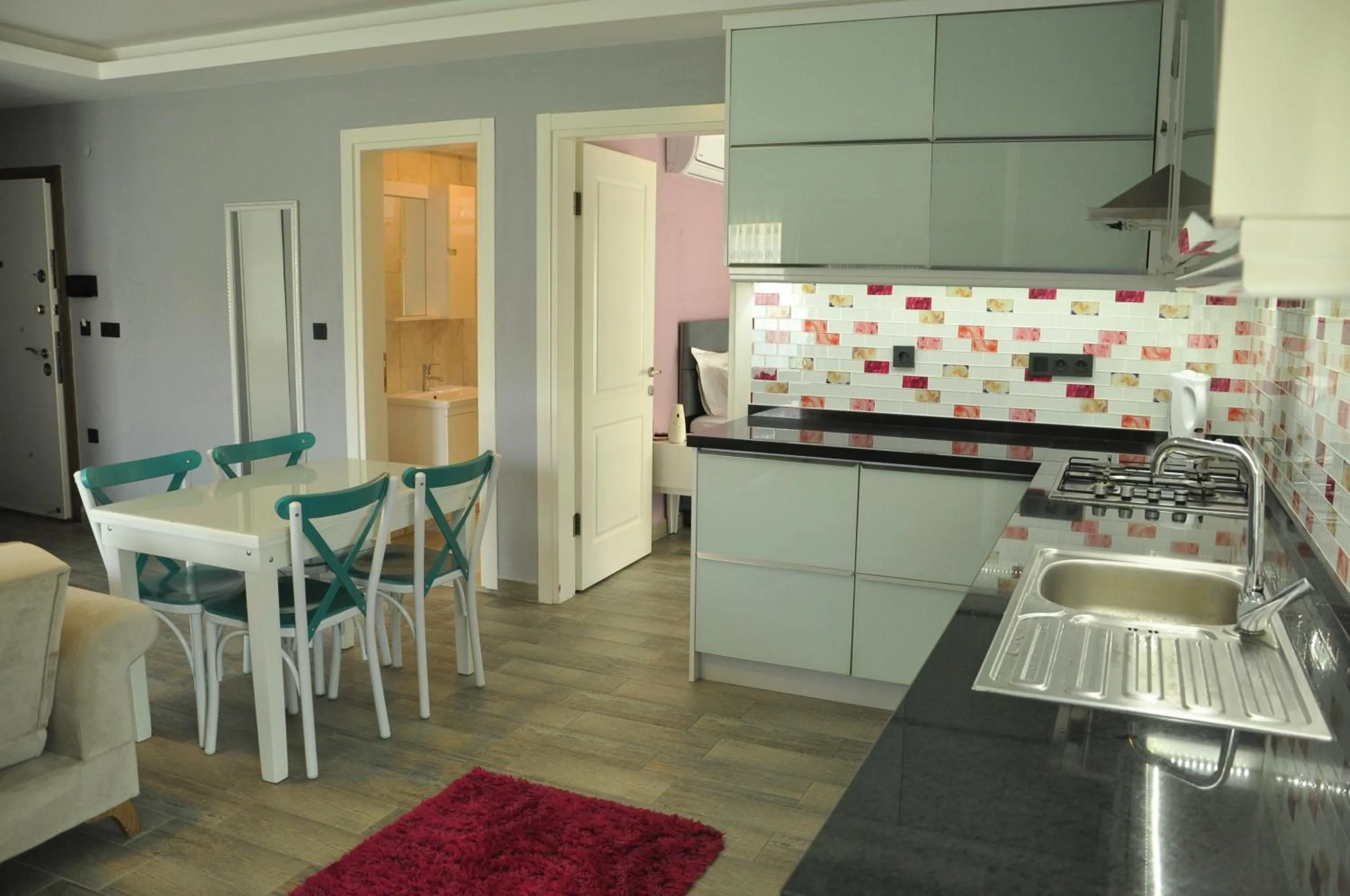 Kitchen or kitchenette in X SUITE APART