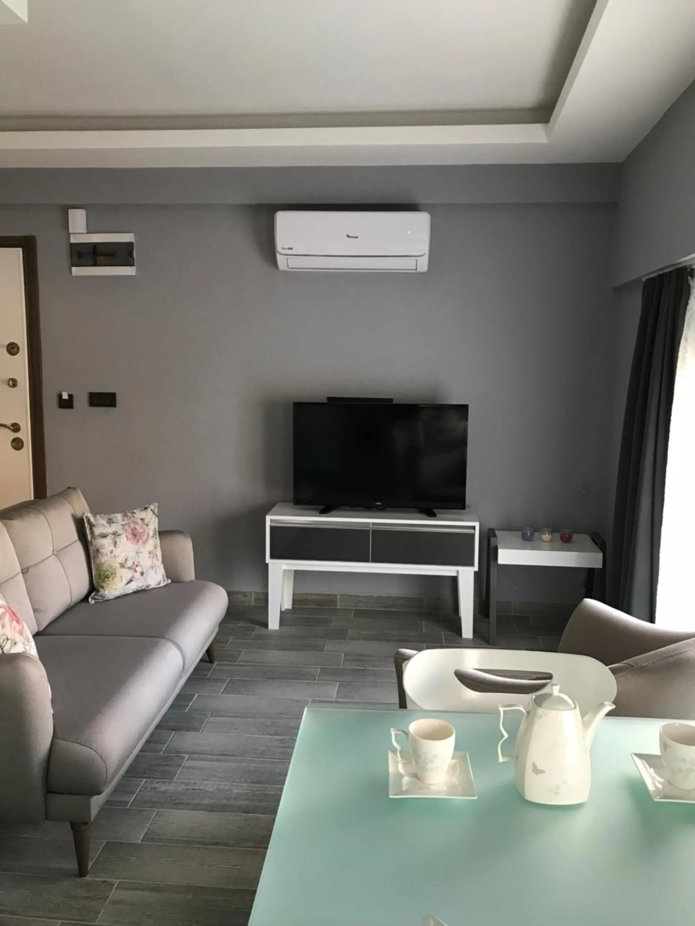 Seating area in X SUITE APART