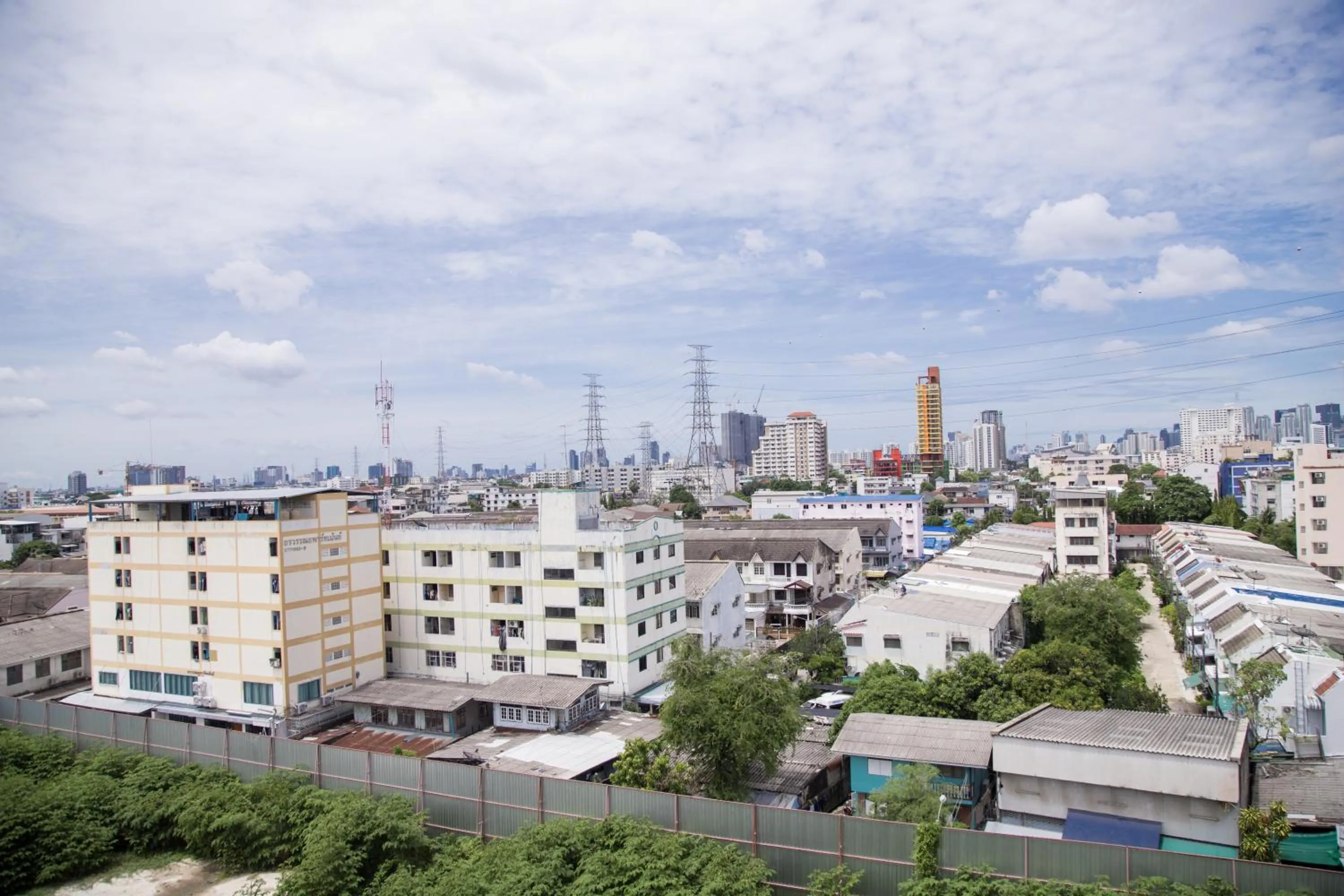 City view in Hallton Hotel Bangkok