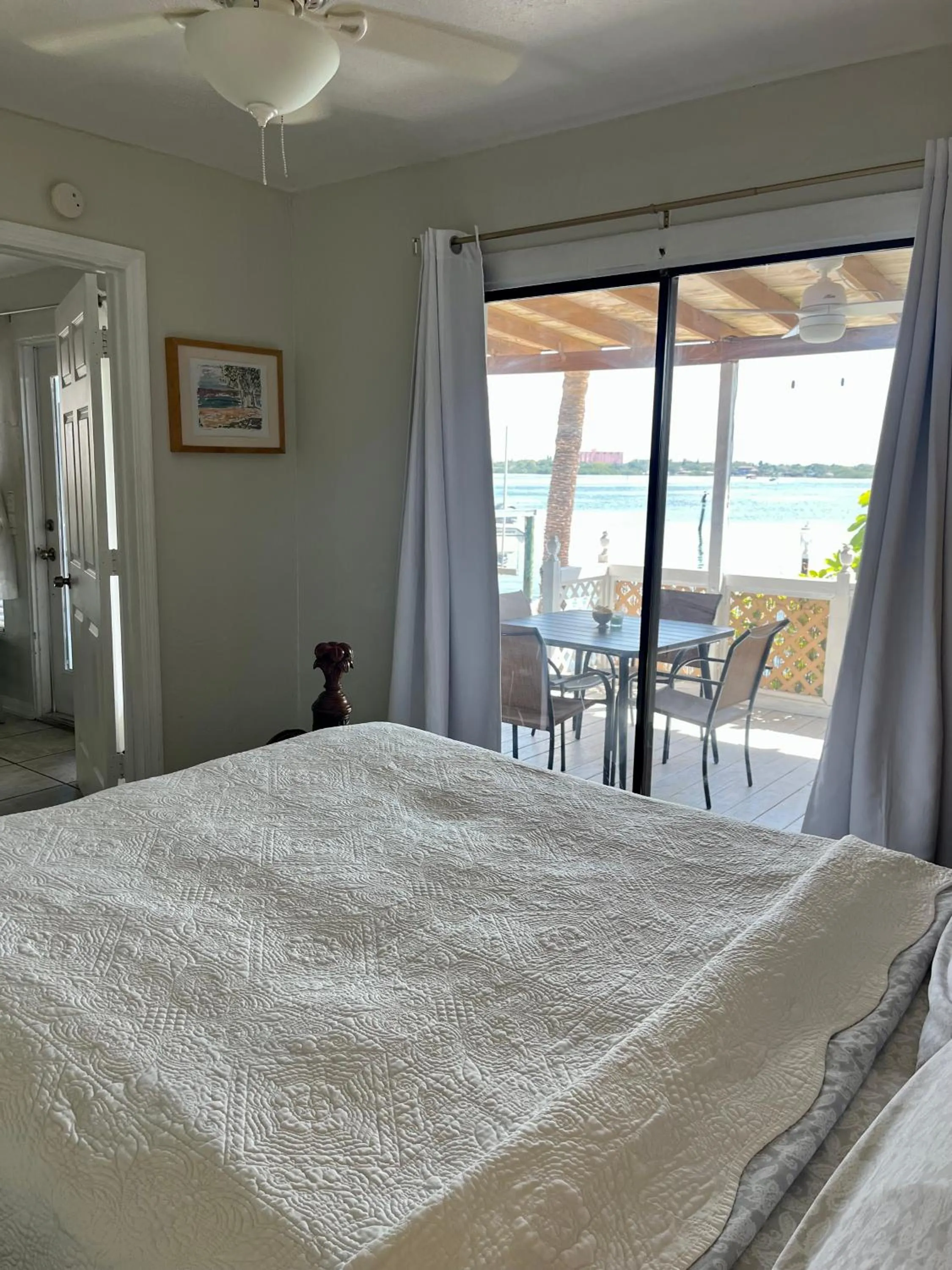 Bed in Turtle Beach Resort