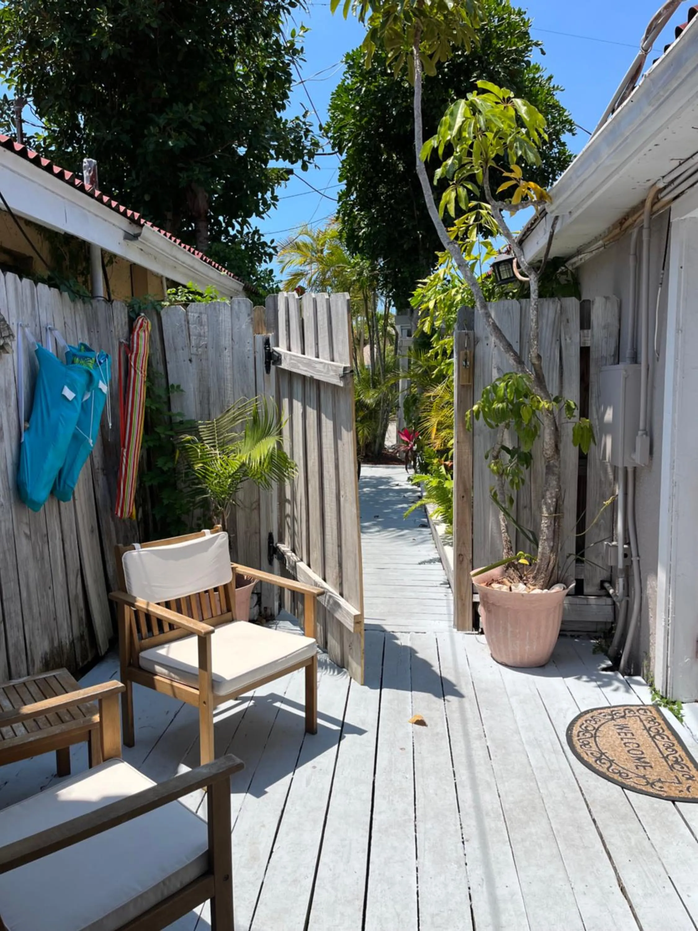 Patio in Turtle Beach Resort