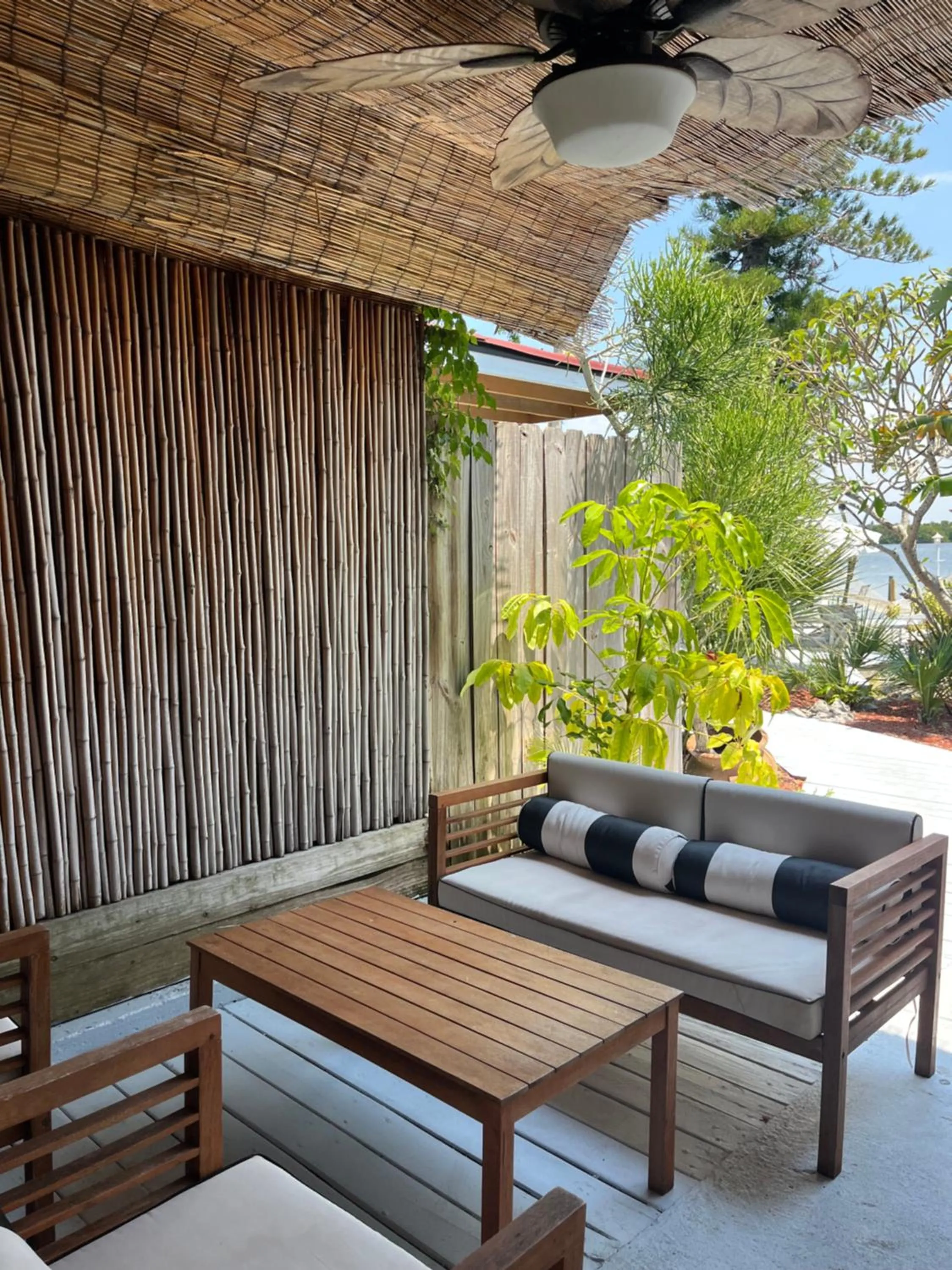 Seating area in Turtle Beach Resort