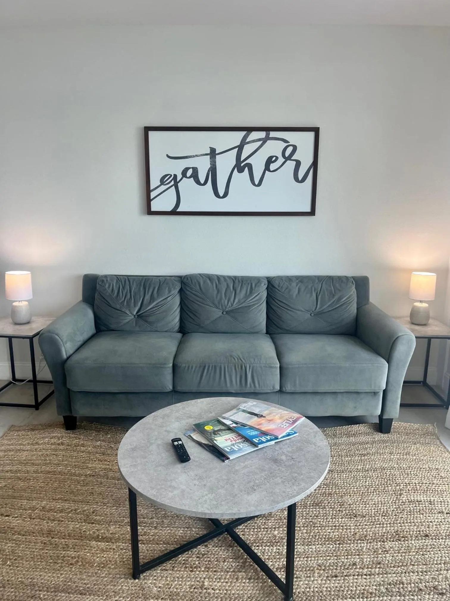 Living room in Turtle Beach Resort