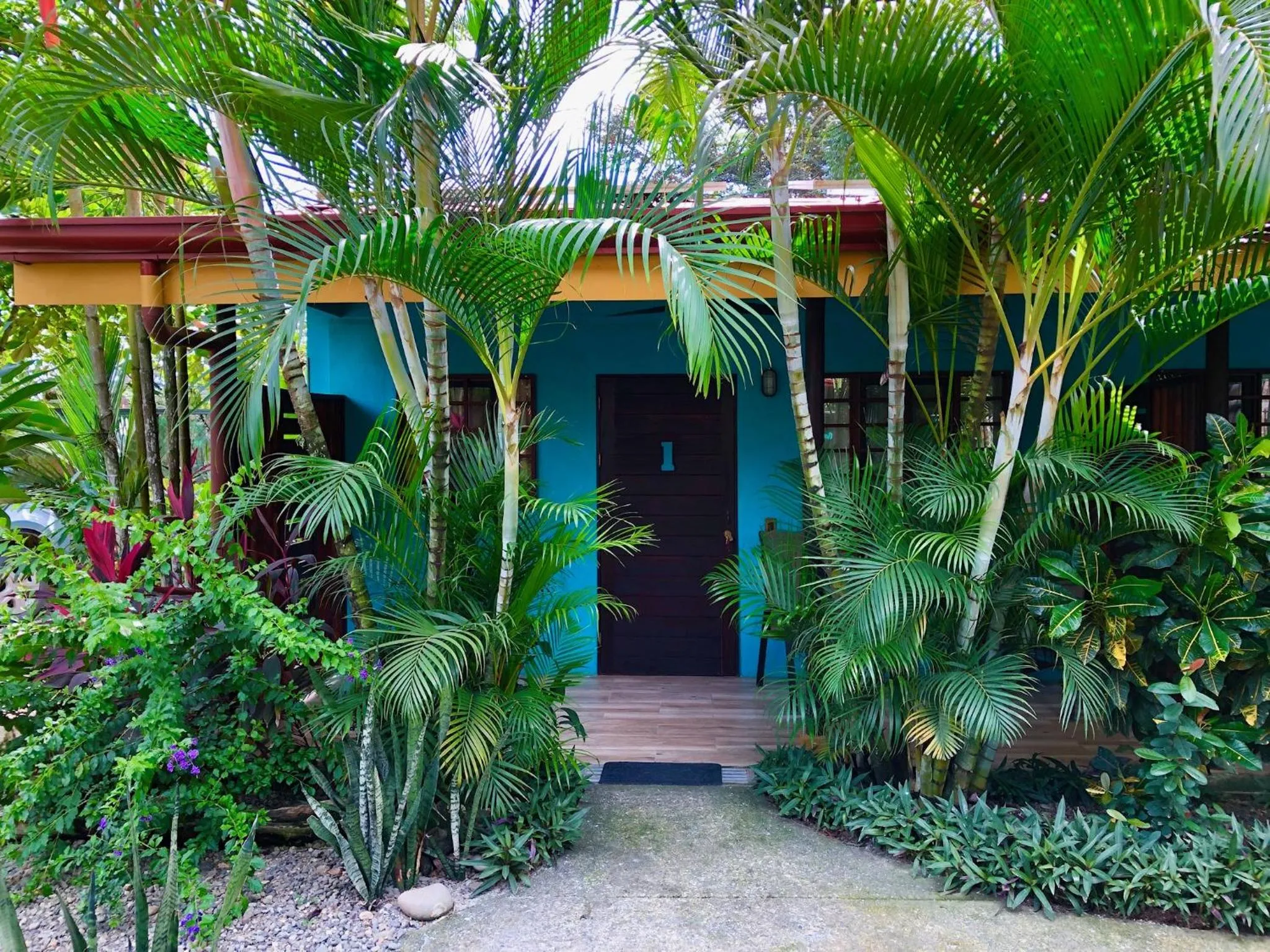 Patio in Cabinas D’Val