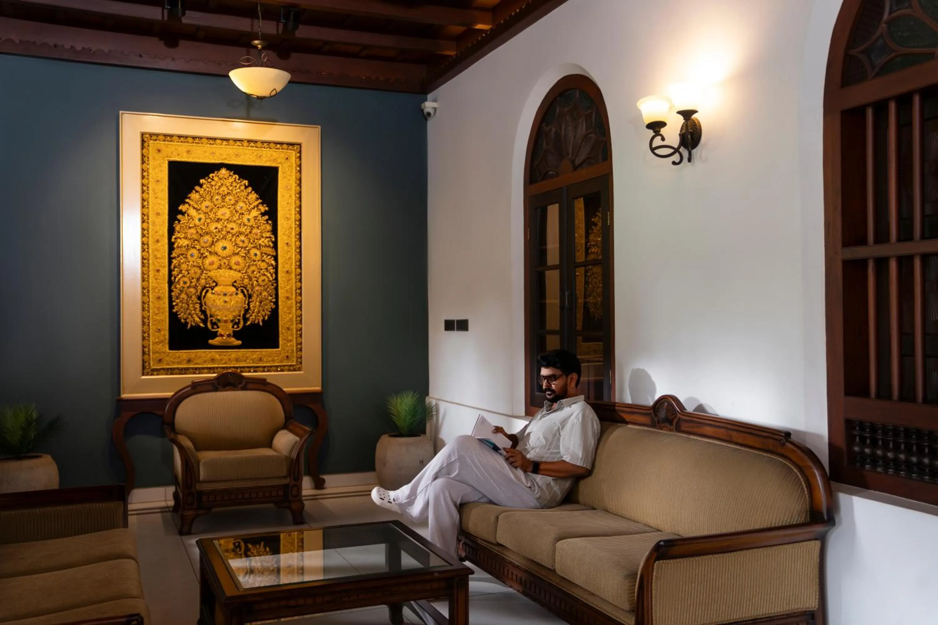 Seating area in Villa De 1945