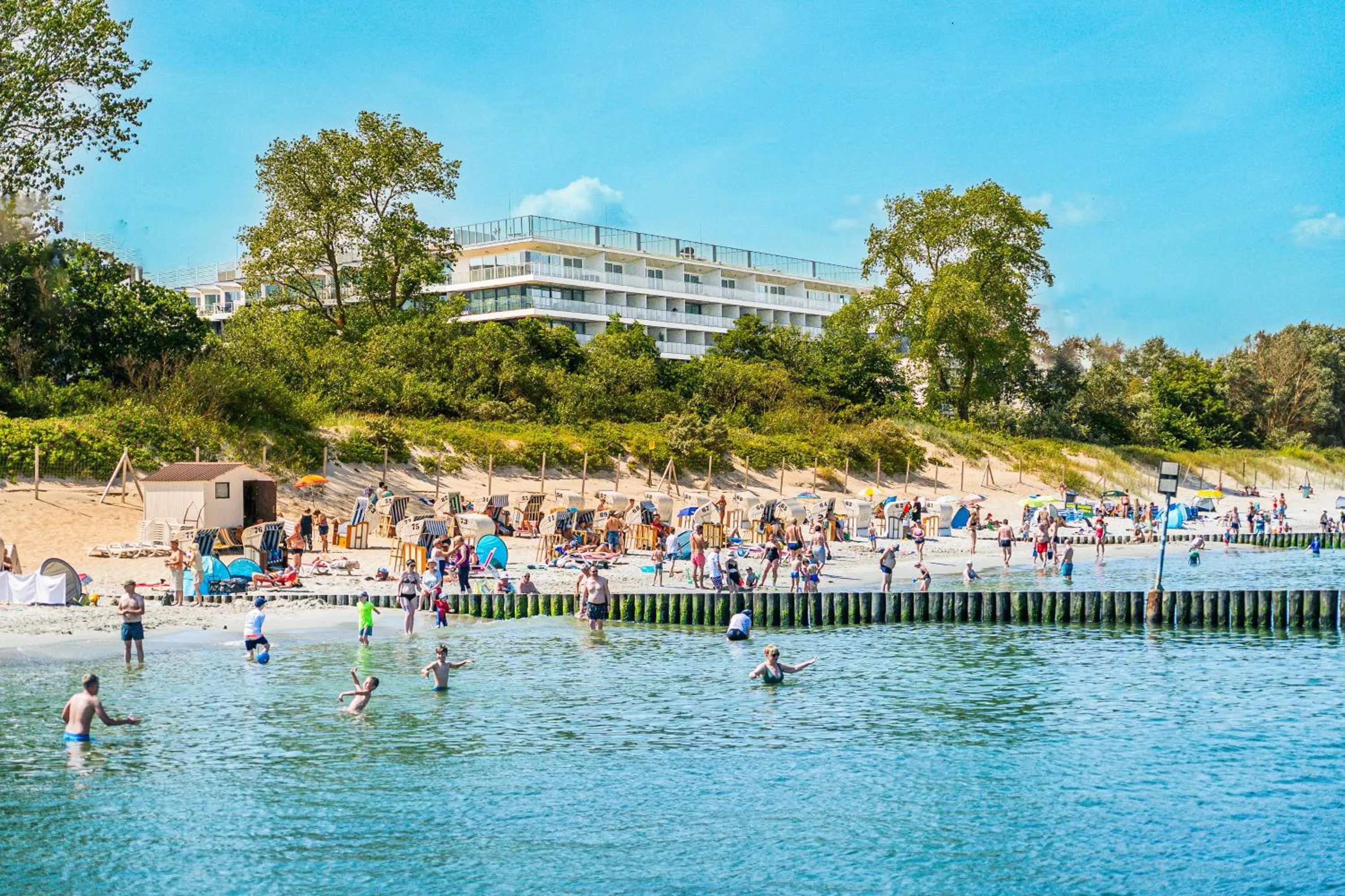 Property building in Seaside Park Hotel