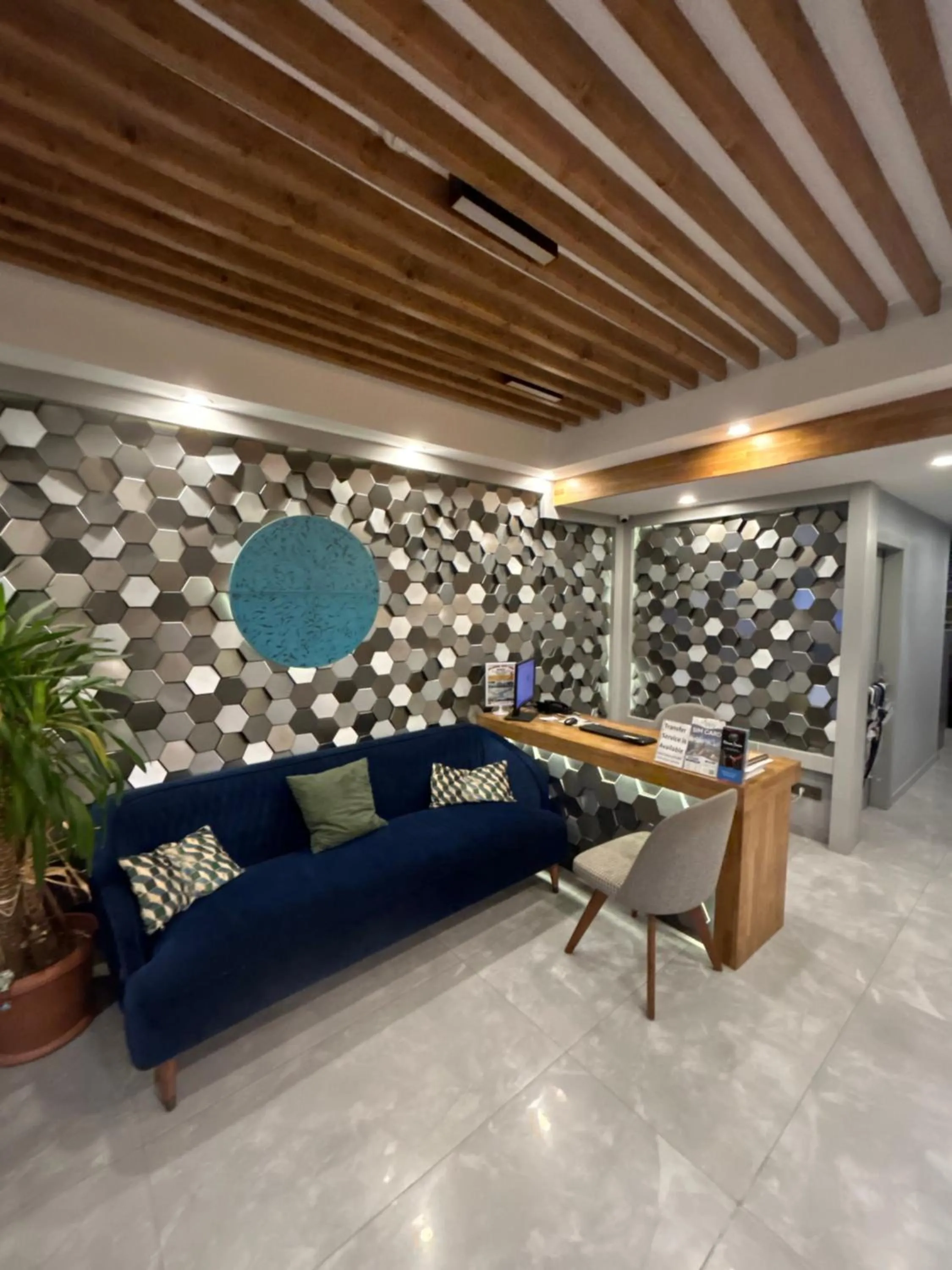 Seating area in Basilissis Hotel