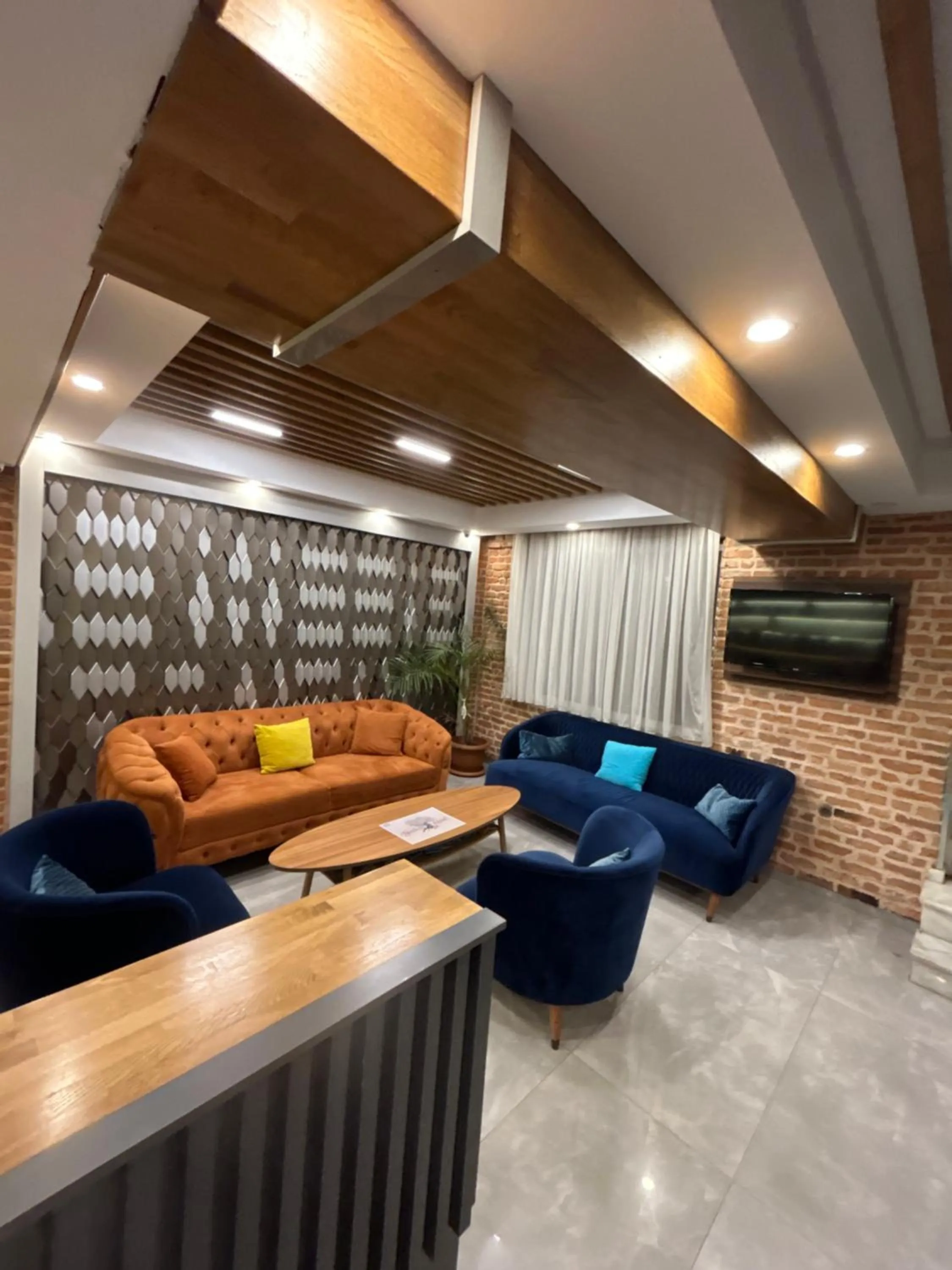 Seating area in Basilissis Hotel