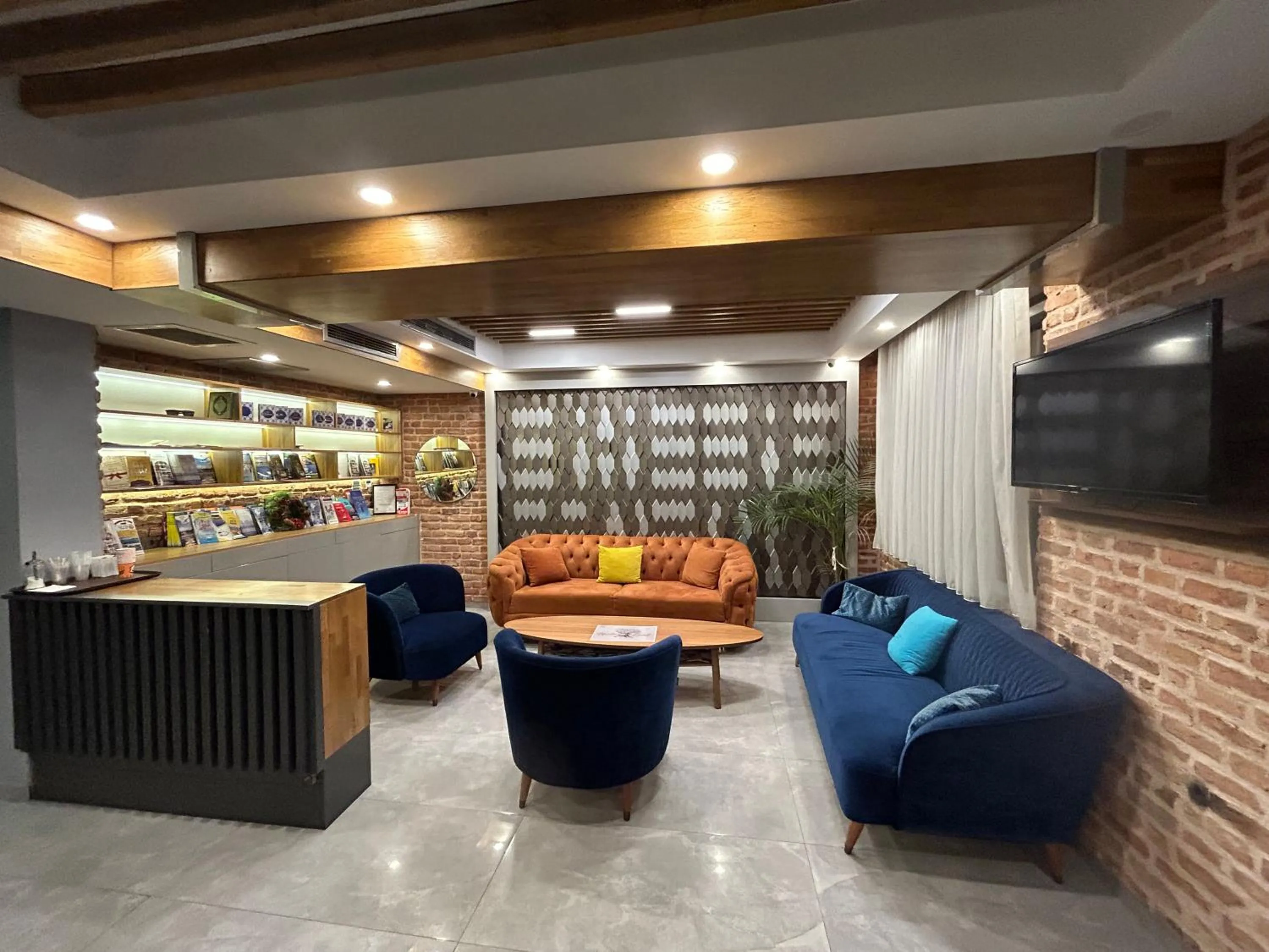 Living room in Basilissis Hotel