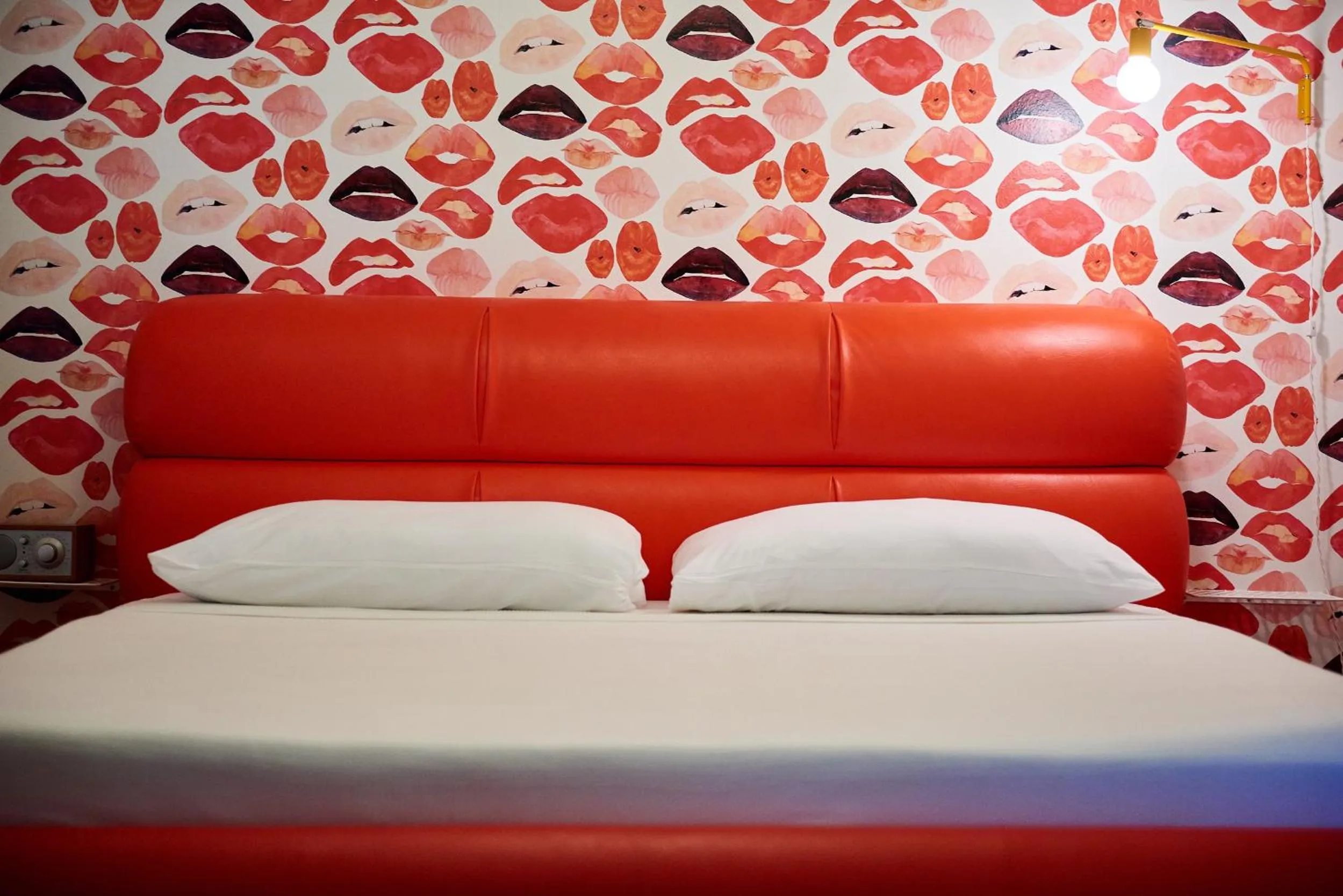 Bed in Austin Motel